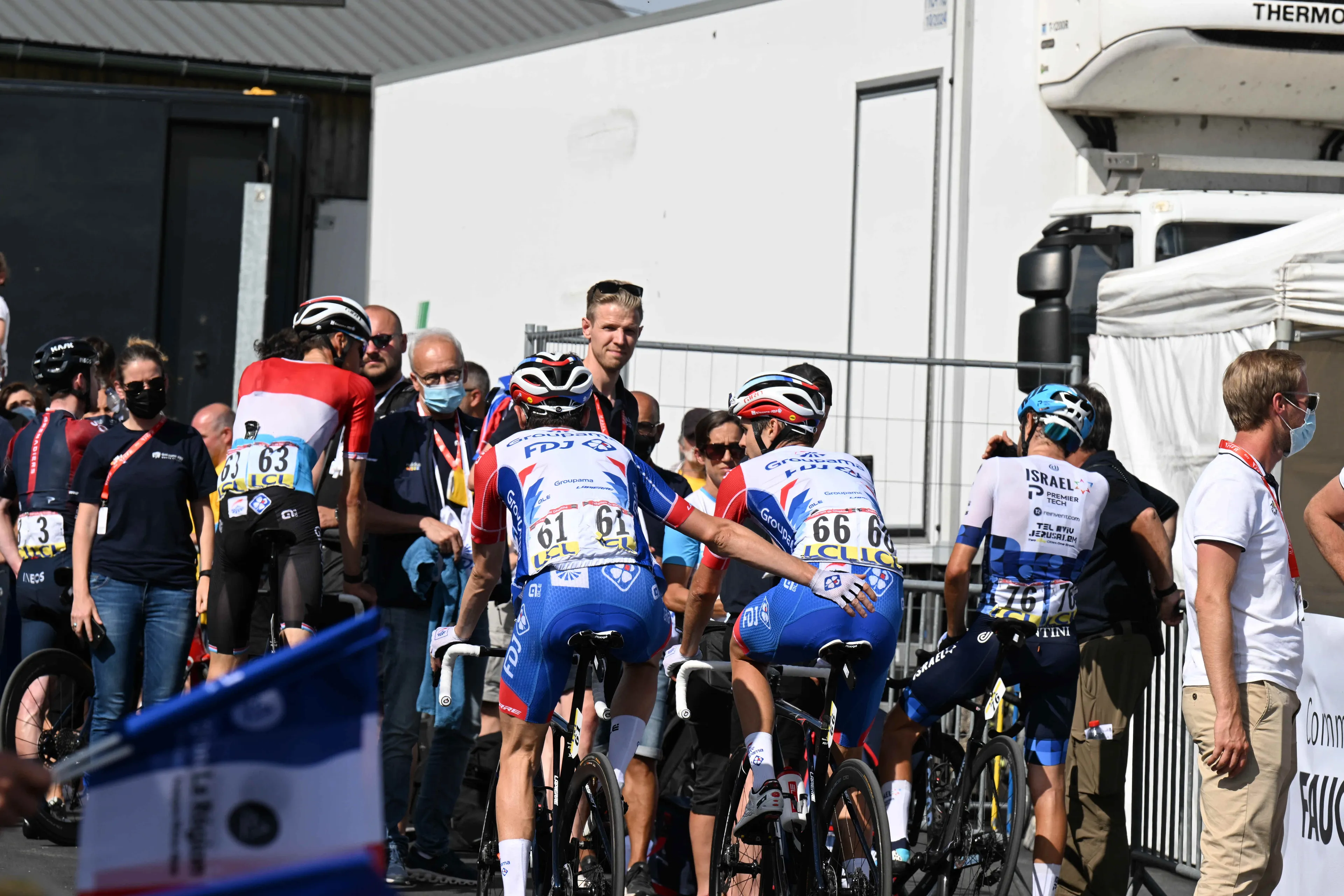 Gaudu mikt op podium, Pinot en Küng rijden in dienst: 'Het hele team is rond mij opgesteld'