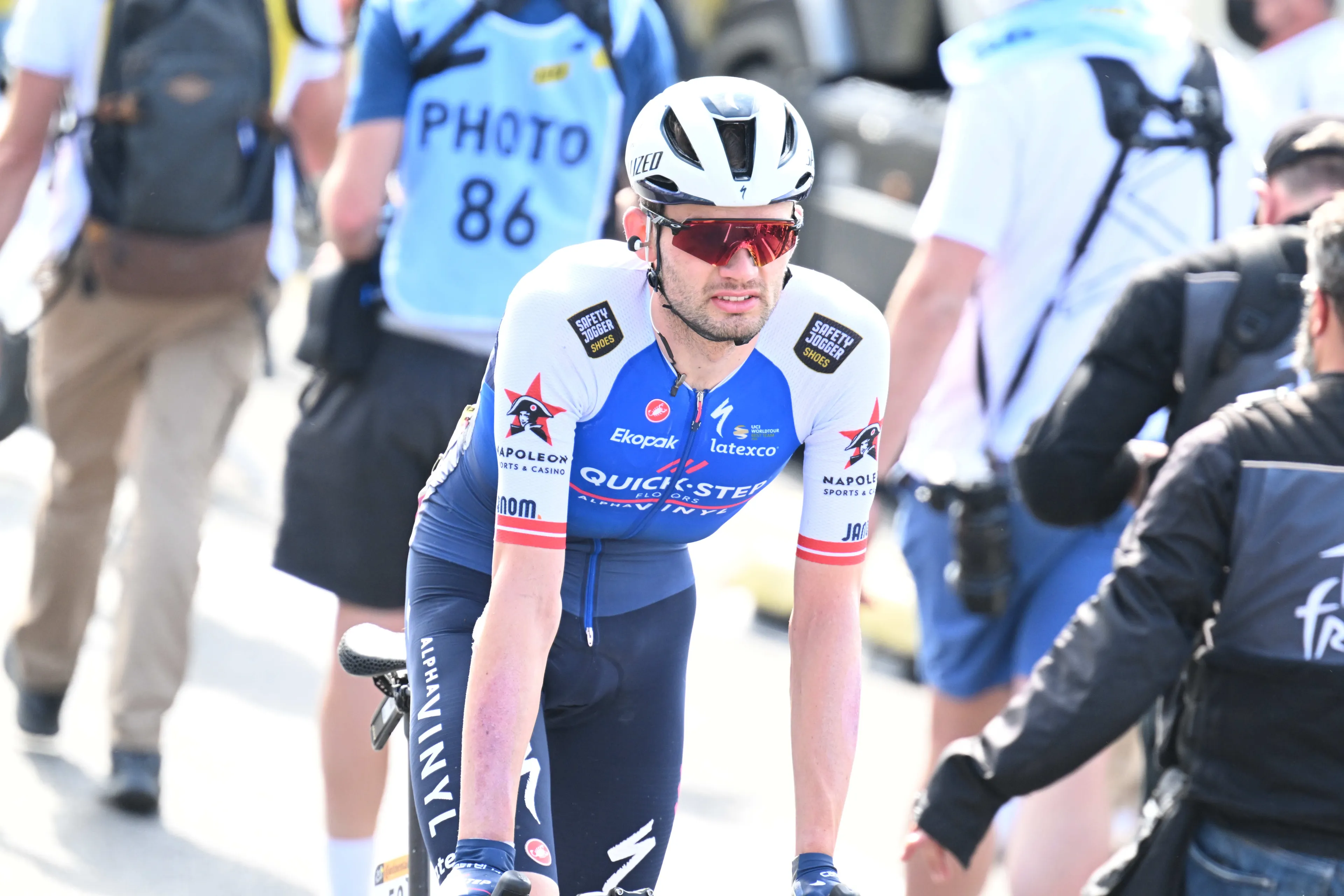 Asgreen rijdt verloren rond in de Tour: 'Duurt twee, drie maanden tot ik weer op volle kracht ben'