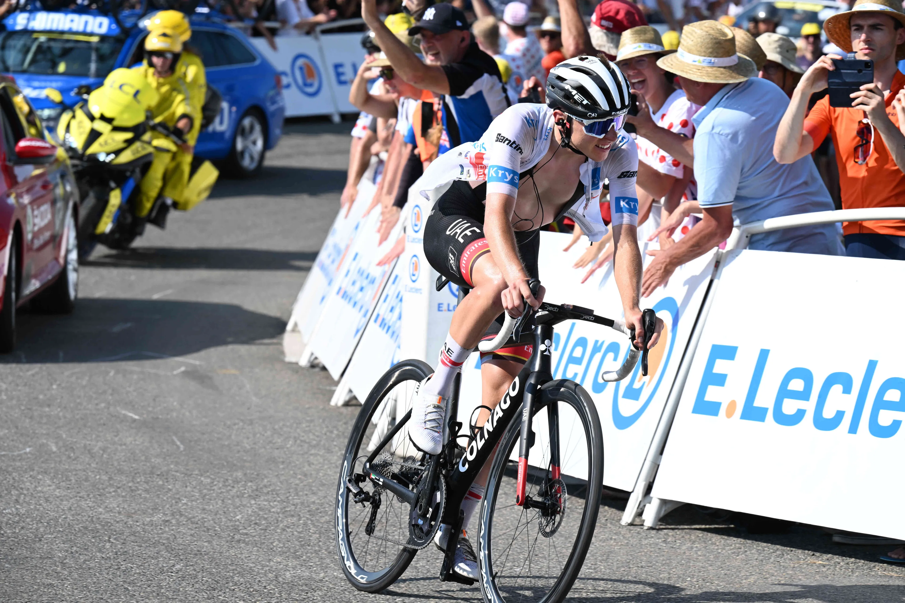 Pogacar verliest episch duel van Vingegaard: 'Geen betere manier om te verliezen'