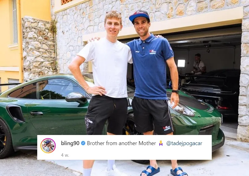 Matthews en Pogacar 'gelijkgestemde zielen': 'Op training met Tadej trapte ik mijn hoogste waarden'