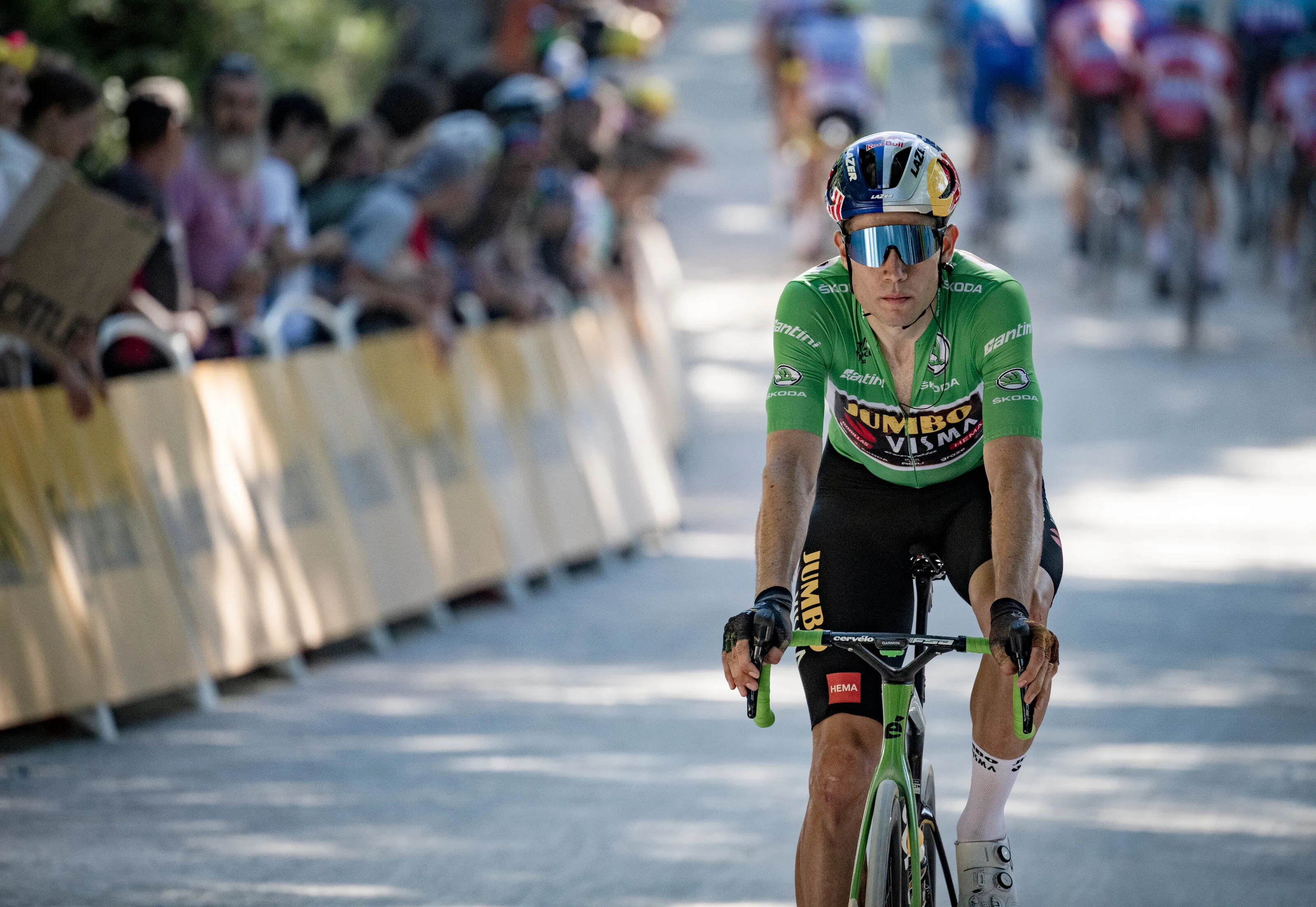 Sterke Van Aert zag af, maar voelde zich goed: 'Er gaan nog veel veldslagen volgen'