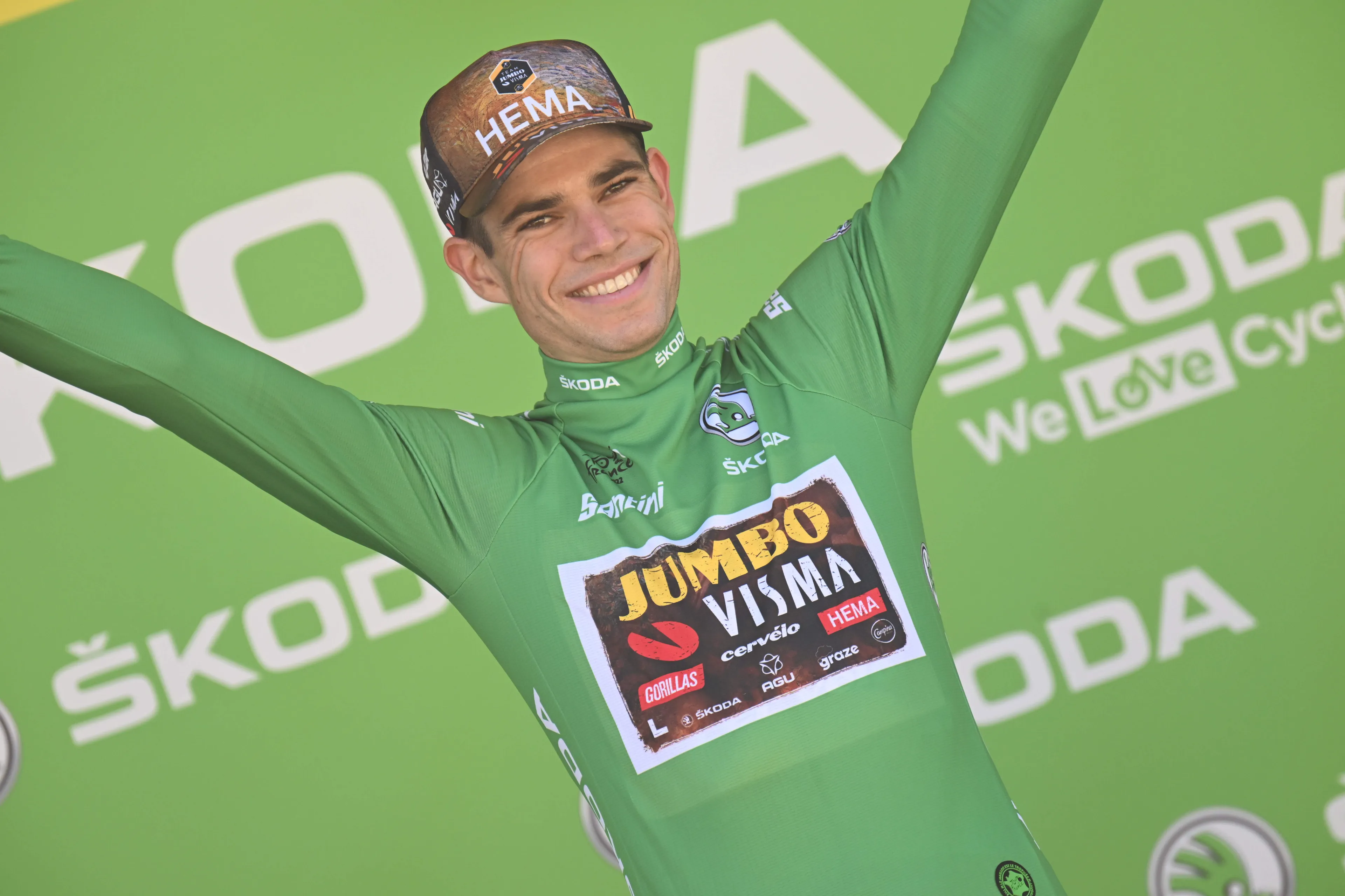 Klassementen Tour de France 2022 | Van Aert verstevigt groen, Geschke bollen, Roglic schuift naar plek 11