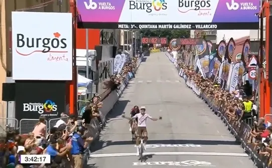 Sprookjes bestaan: AG2R-stagiair Tronchon wint bergetappe Ronde van Burgos, Sivakov nieuwe leider