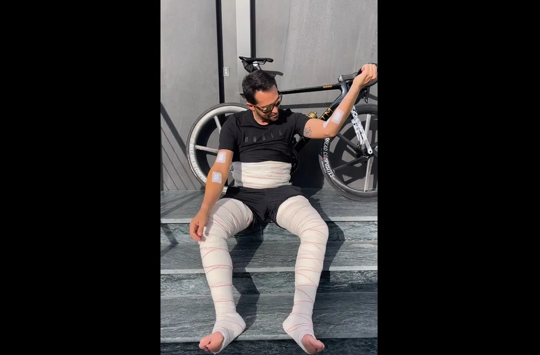 Bedenk: Je had er met Kerst ook zo bij kunnen zitten als arme mummie Alberto Contador