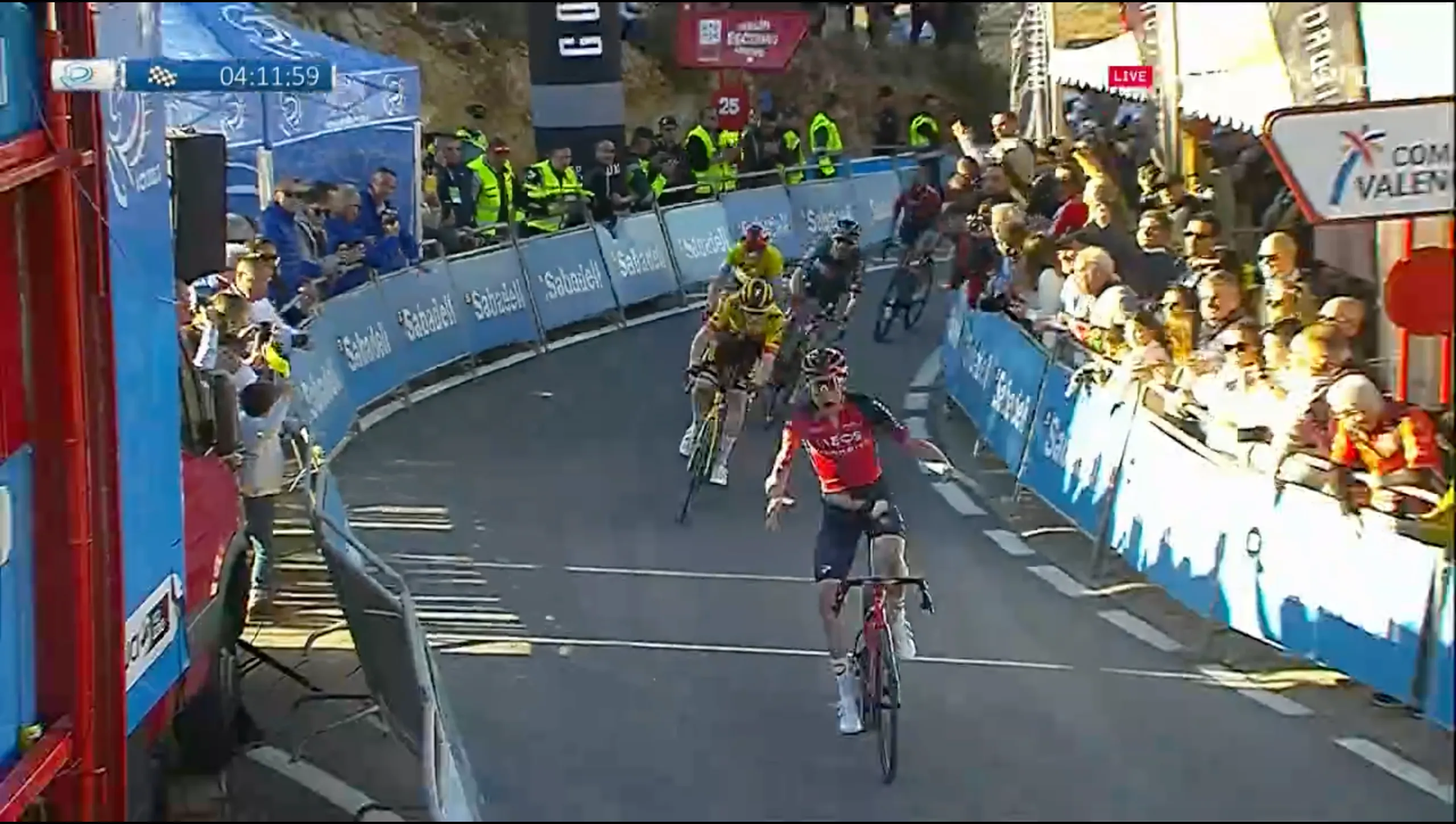 Tao Geoghegan Hart wint koninginnenrit Ronde van Valencia: Ciccone behoudt leiderstrui