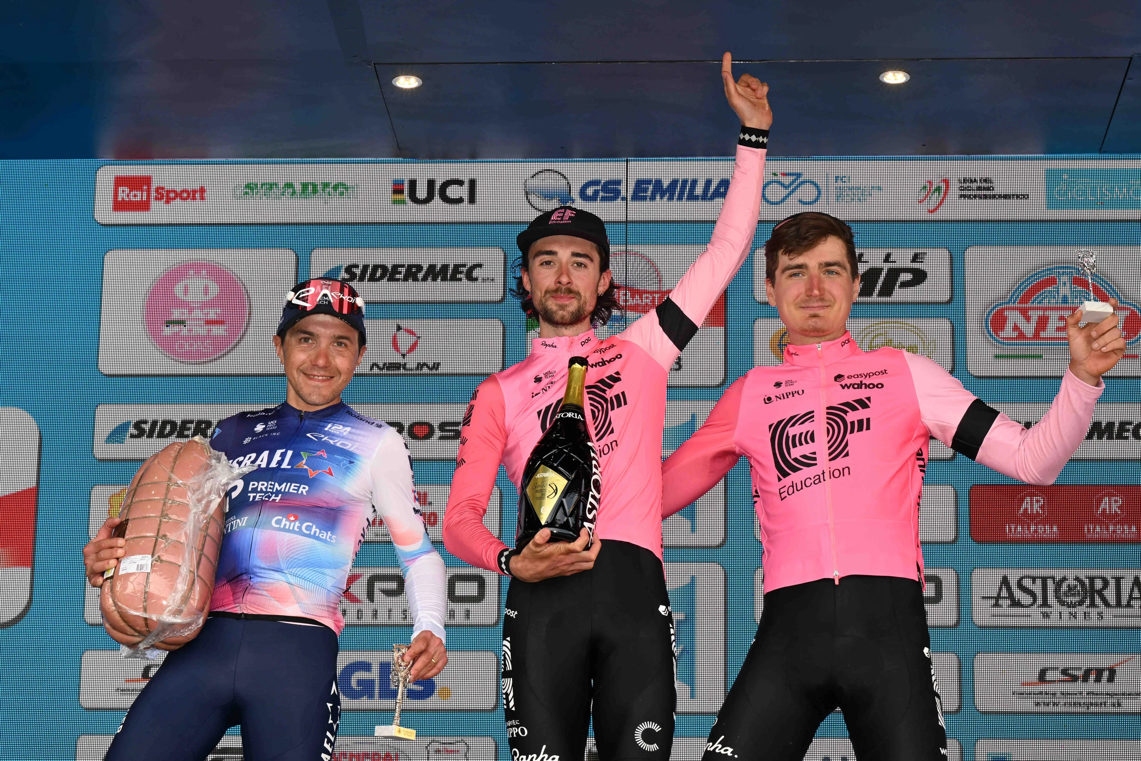 Parcours en uitslagen Wielerweek van Coppi e Bartali 2023 | Weer succes voor EF Education, Schmid blijft leider