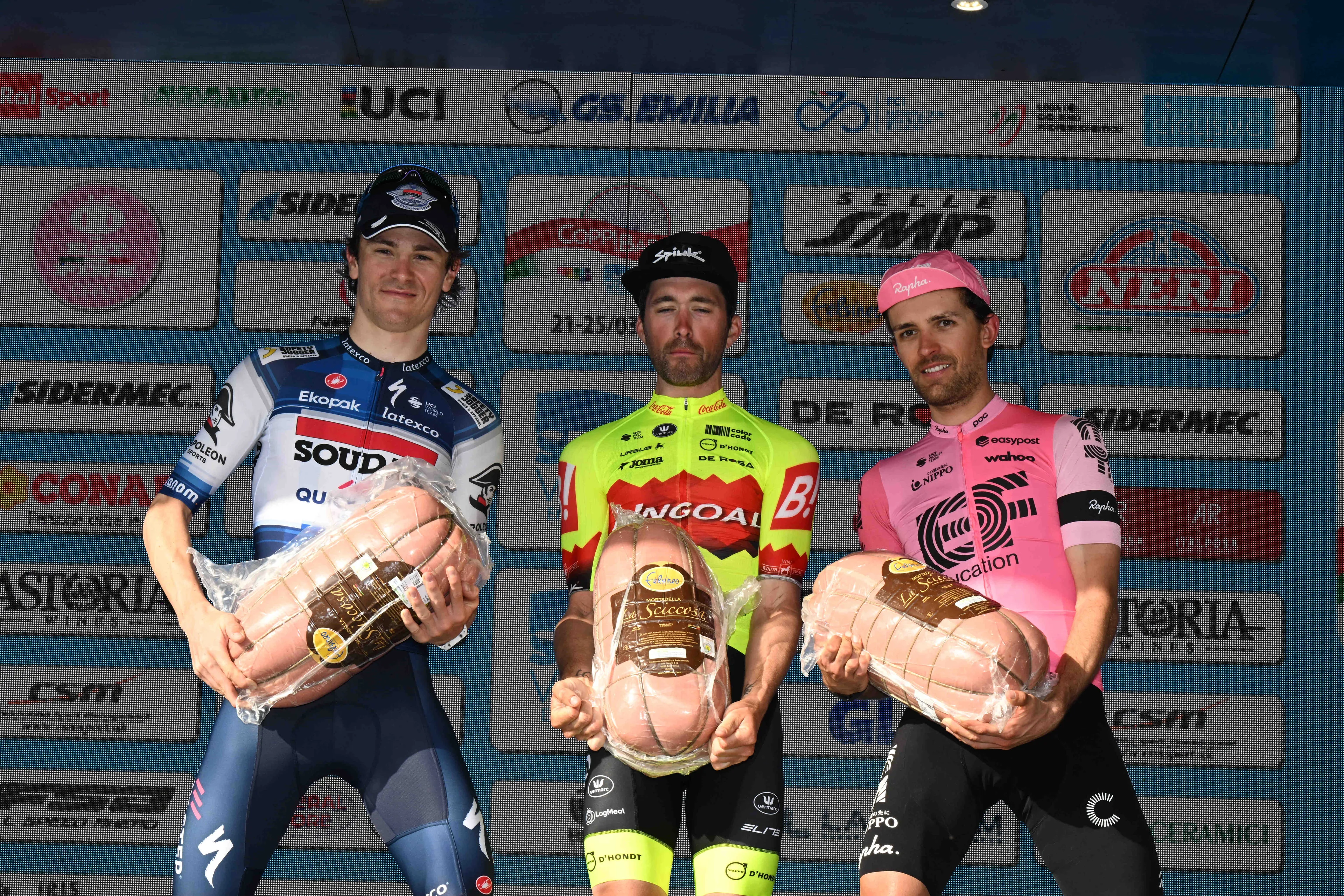 Parcours en uitslagen Wielerweek van Coppi e Bartali 2023 | Guerin boekt zegt, Schmid blijft leiden