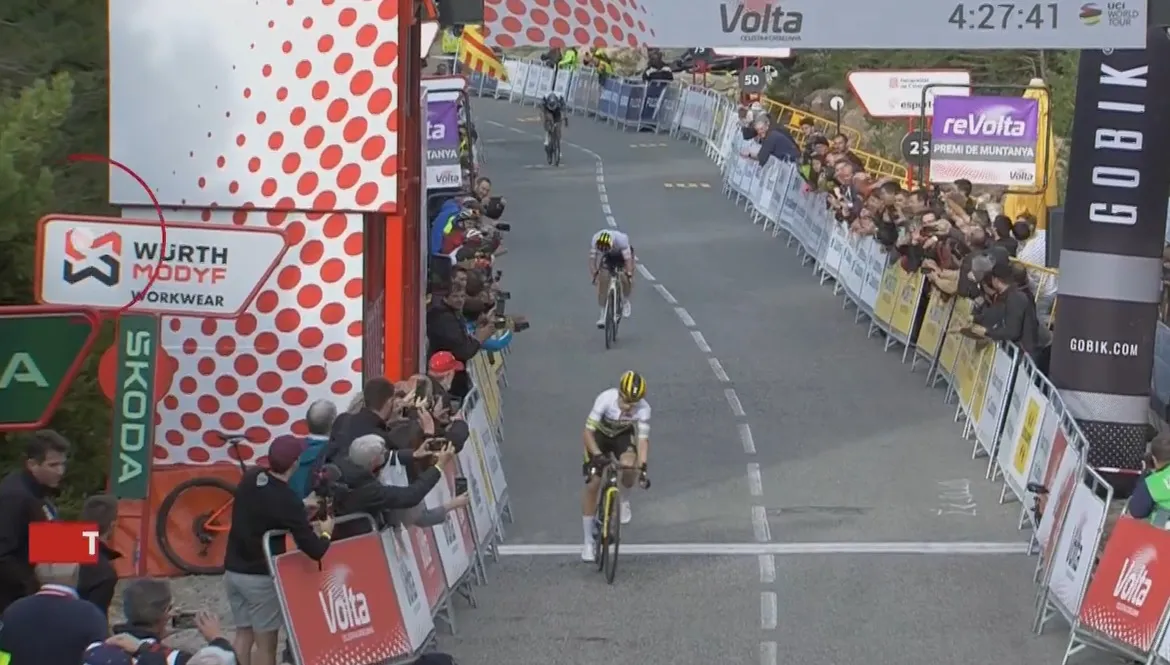 Roglic slaat terug en kraakt nu Evenepoel in beklijvend gevecht in Catalonië, Almeida doet goede zaak