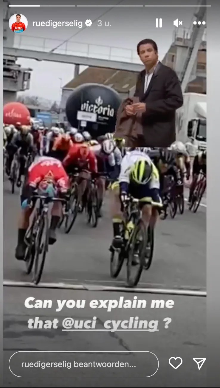 Lotto-Dstny vraagt UCI om opheldering na vage finishfoto GP Monseré