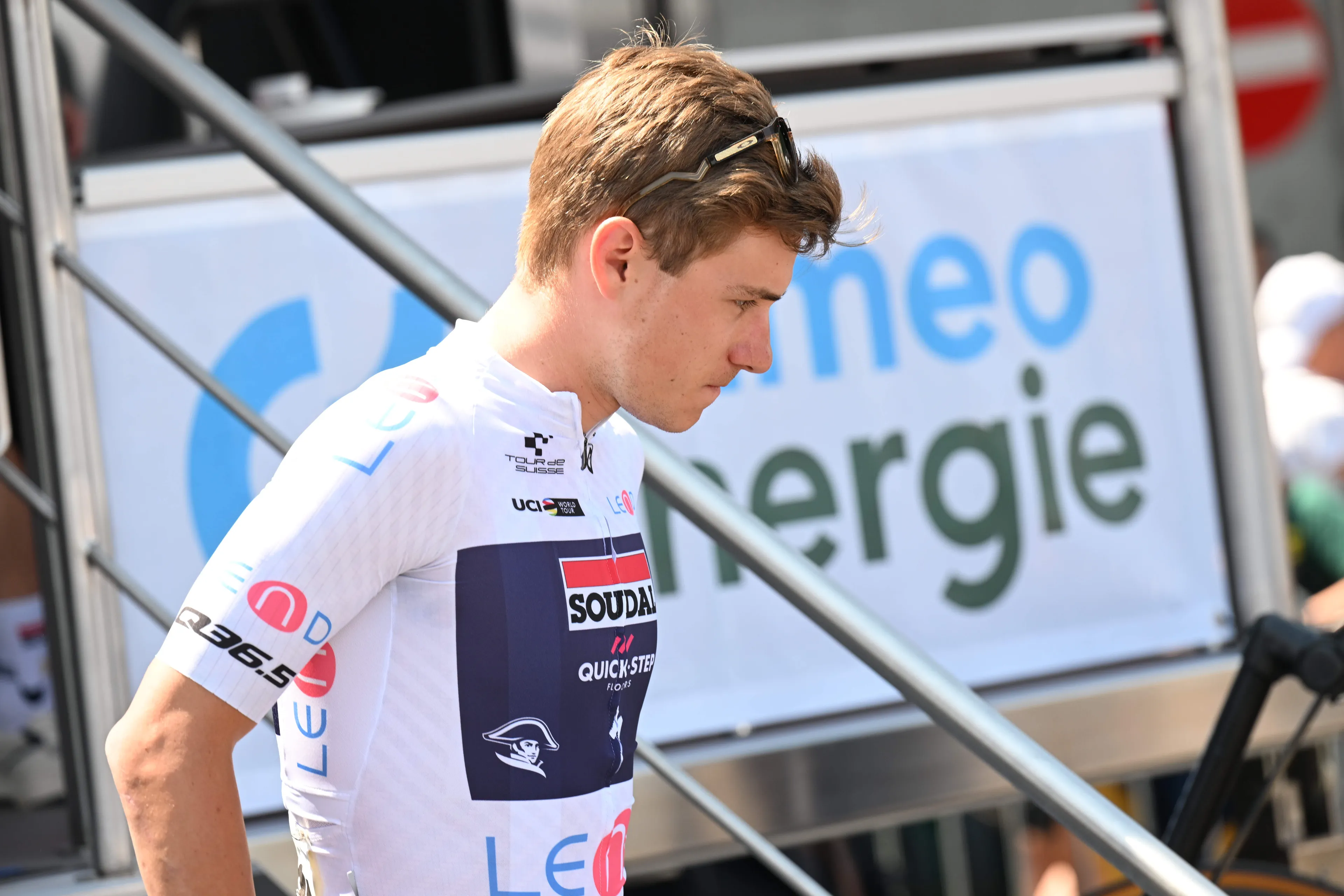 Evenepoel zag Sheffield het ravijn invliegen: 'Daar mag over nagedacht worden, jammer'