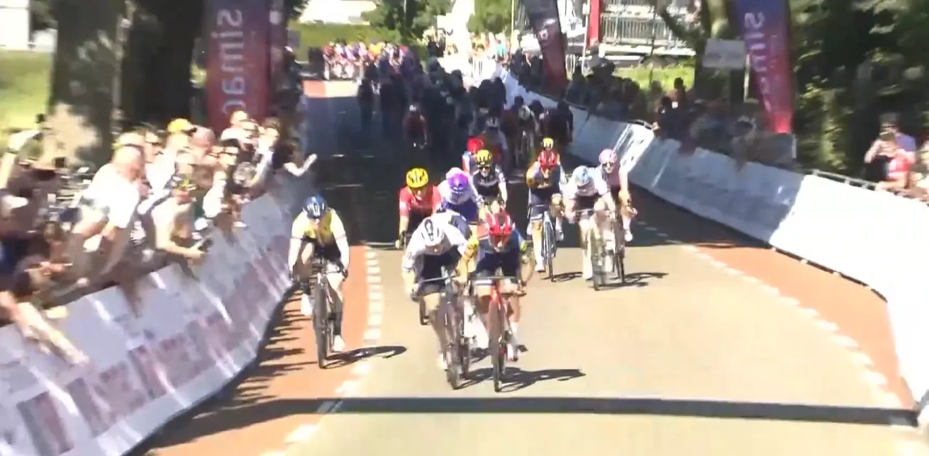 Weer geen prijs voor SD Worx in Simac Ladies Tour: Balsamo verslaat Wiebes en Kool in massasprint