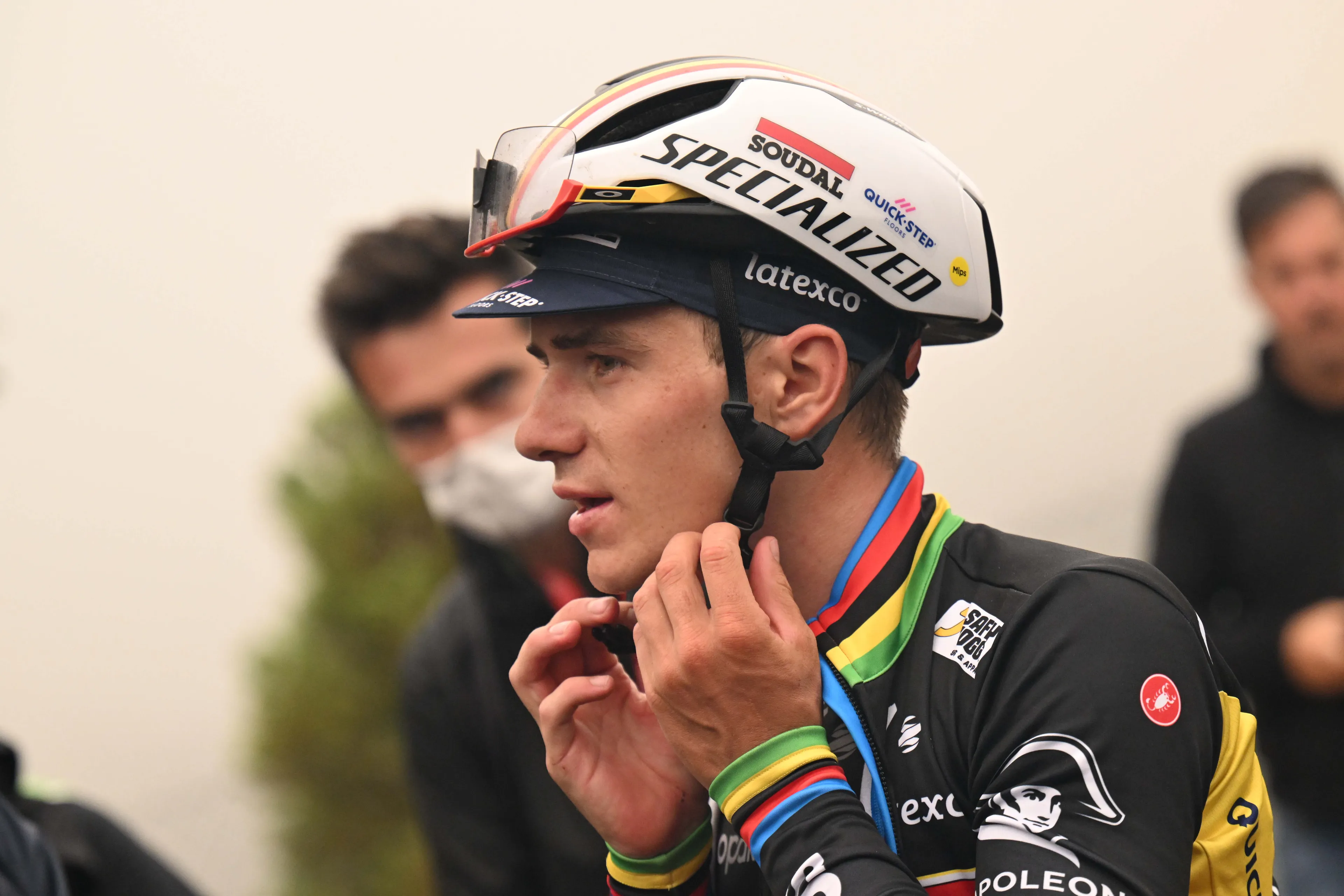 Evenepoel bijt tanden stuk op ijzervreter Martínez: 'Krijgen niet alles op bestelling'