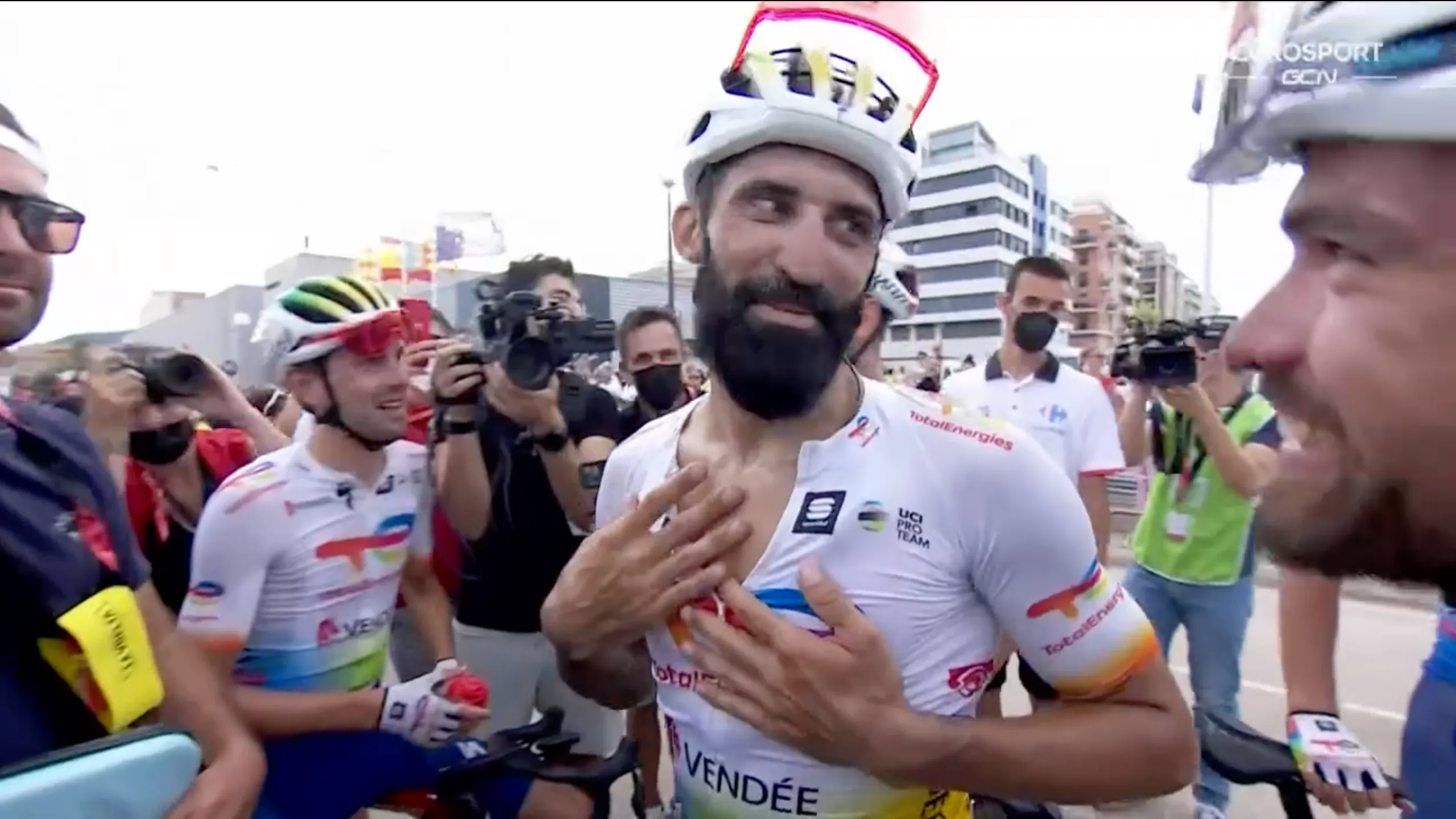 Ritwinnaar en lead-out Geoffrey Soupe verbaast ook zichzelf: 'Vandaag was eigenlijk voor Dries van Gestel'