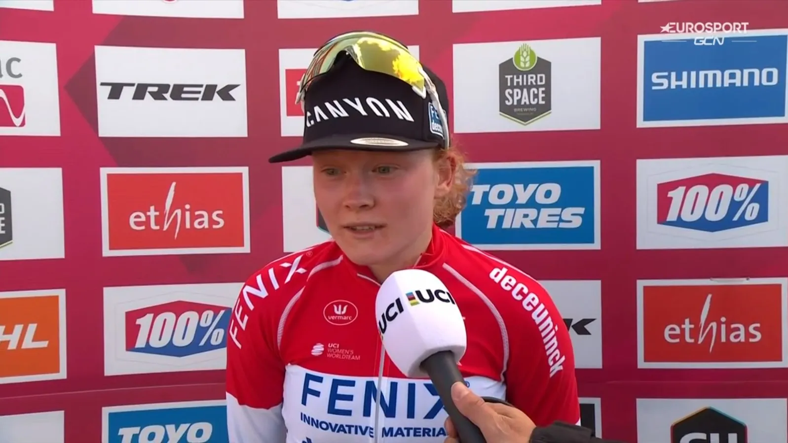 Pieterse lacht na tweede plek in Waterloo: 'Mijn crosstechniek liet mij in de steek'