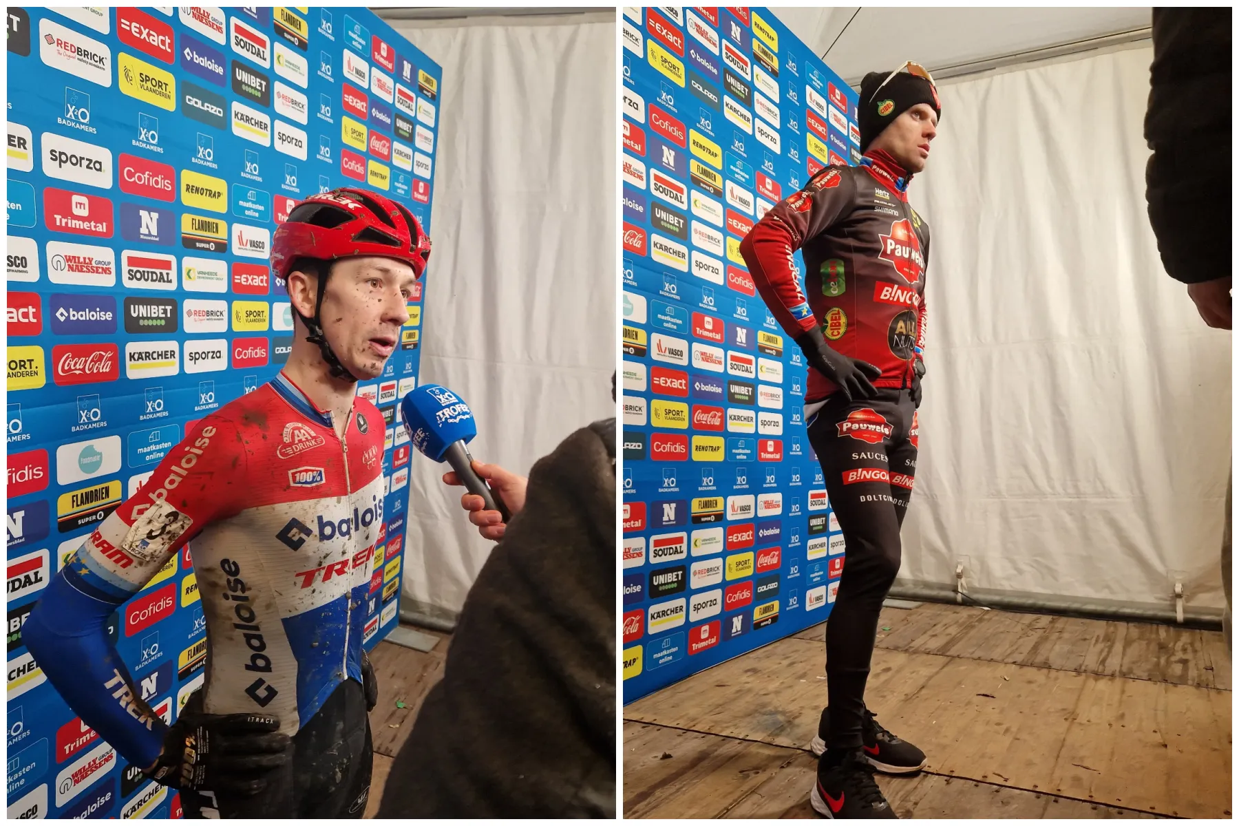 Van der Haar niet boos op 'vervelend spel' van Pauwels Sauzen-blok: 'Ben niet in de hekken gereden'