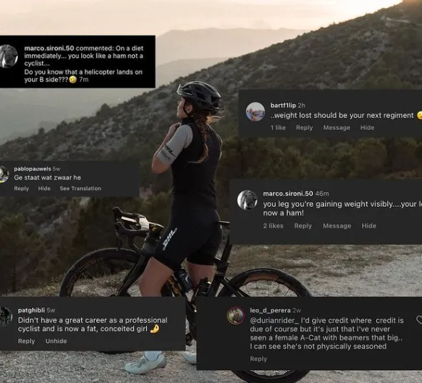 Puck Moonen doorbreekt bodyshaming-taboe door haatberichten te tonen en lans te breken voor jonge atletes