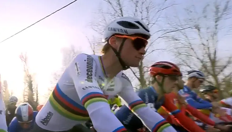 Michael Vanthourenhout laat Mathieu van der Poel ervoor werken in Hamme, maar Nederlander wint wel