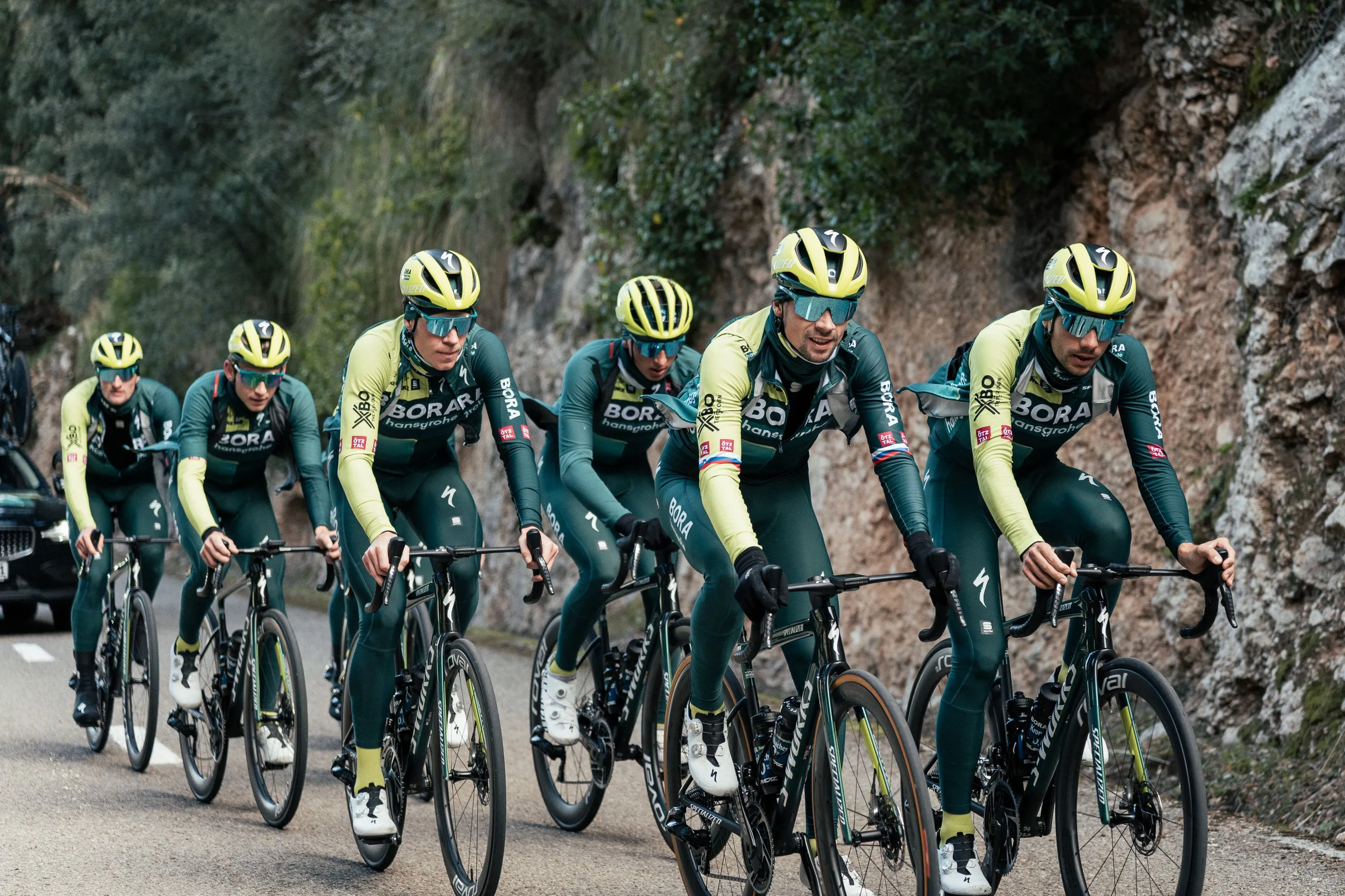 Alles voor missie geel: BORA-hansgrohe met kanonploeg richting Dauphiné: Vlasov en Hindley helpen Roglic