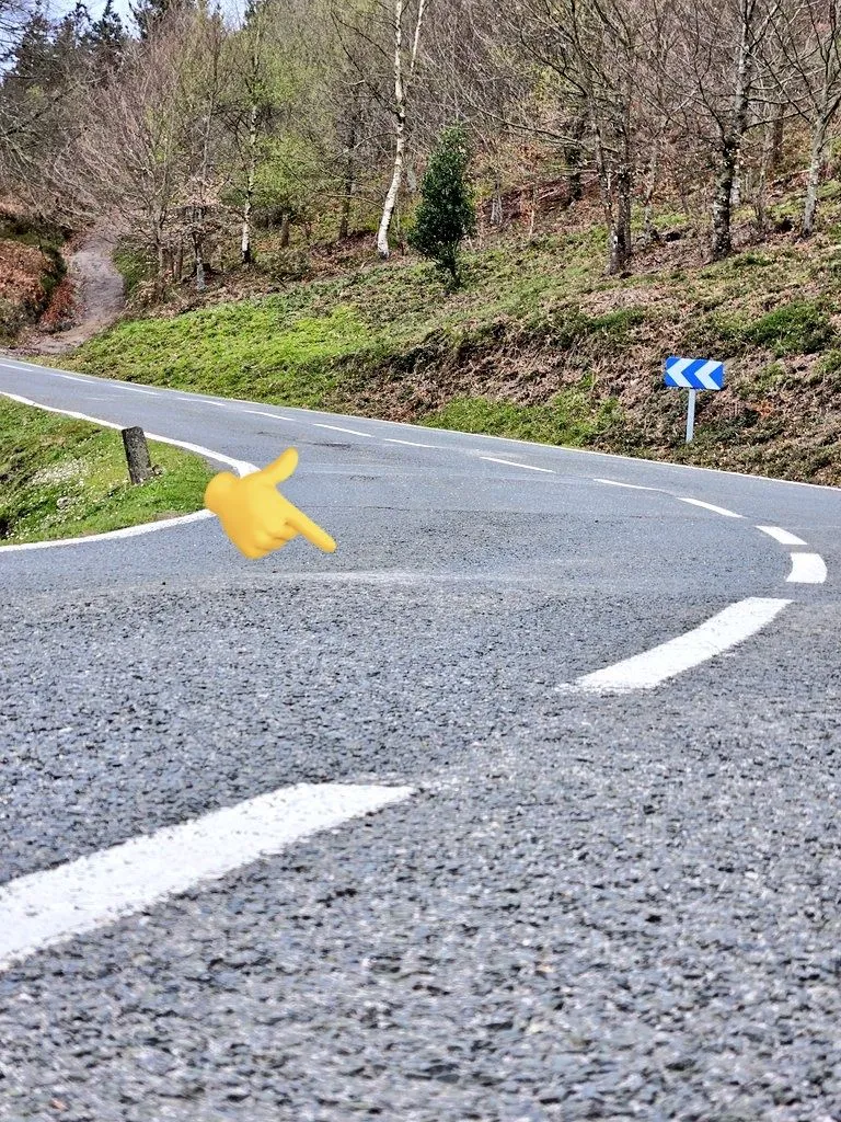 📸 Fan toont hobbel in bocht van drama-crash in Baskenland, Vingegaard-verhaal klopt niet helemaal