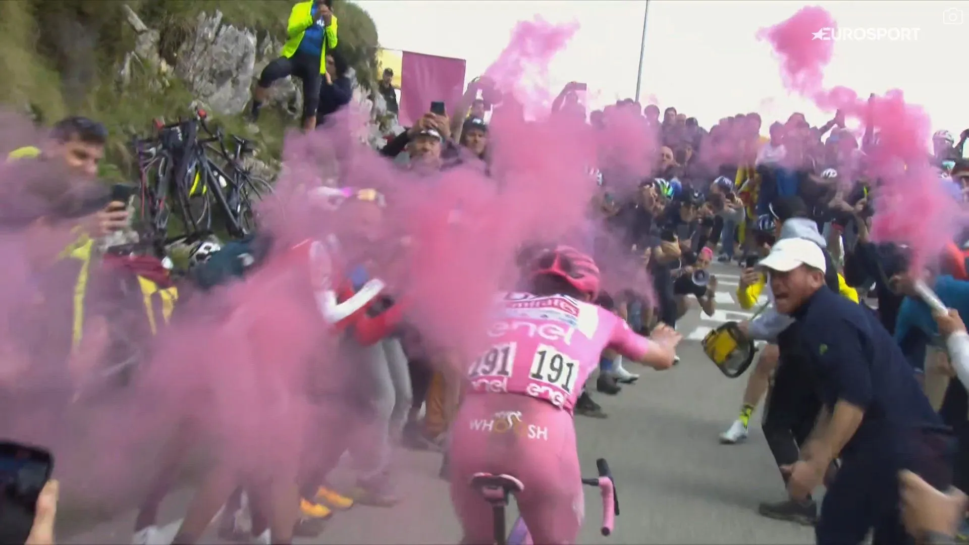 Pogacar op de Monte Grappa in 2024