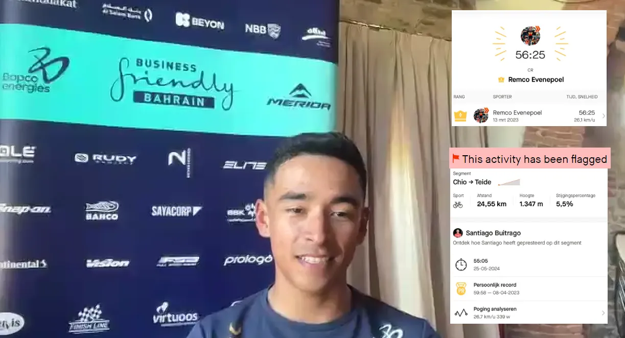 Buitrago geeft uitleg omtrent van Evenepoel gepakte Teide-KOM, Mohoric verwacht Pogacar 21 dagen in geel