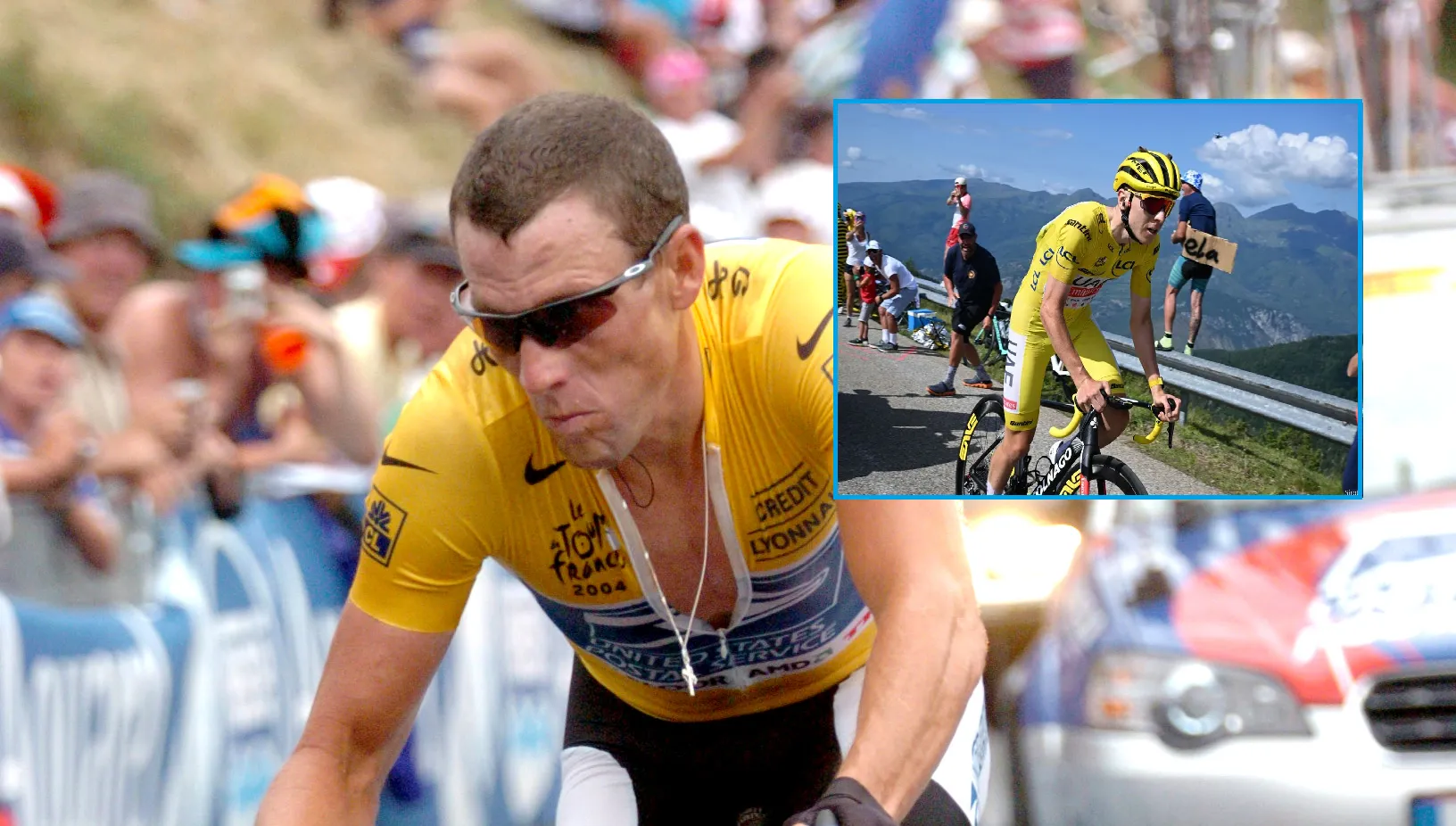 Armstrong herkent zichzelf in Pogacar: 'Dit zal hem niet helpen, hij krijgt er geen vrienden mee'