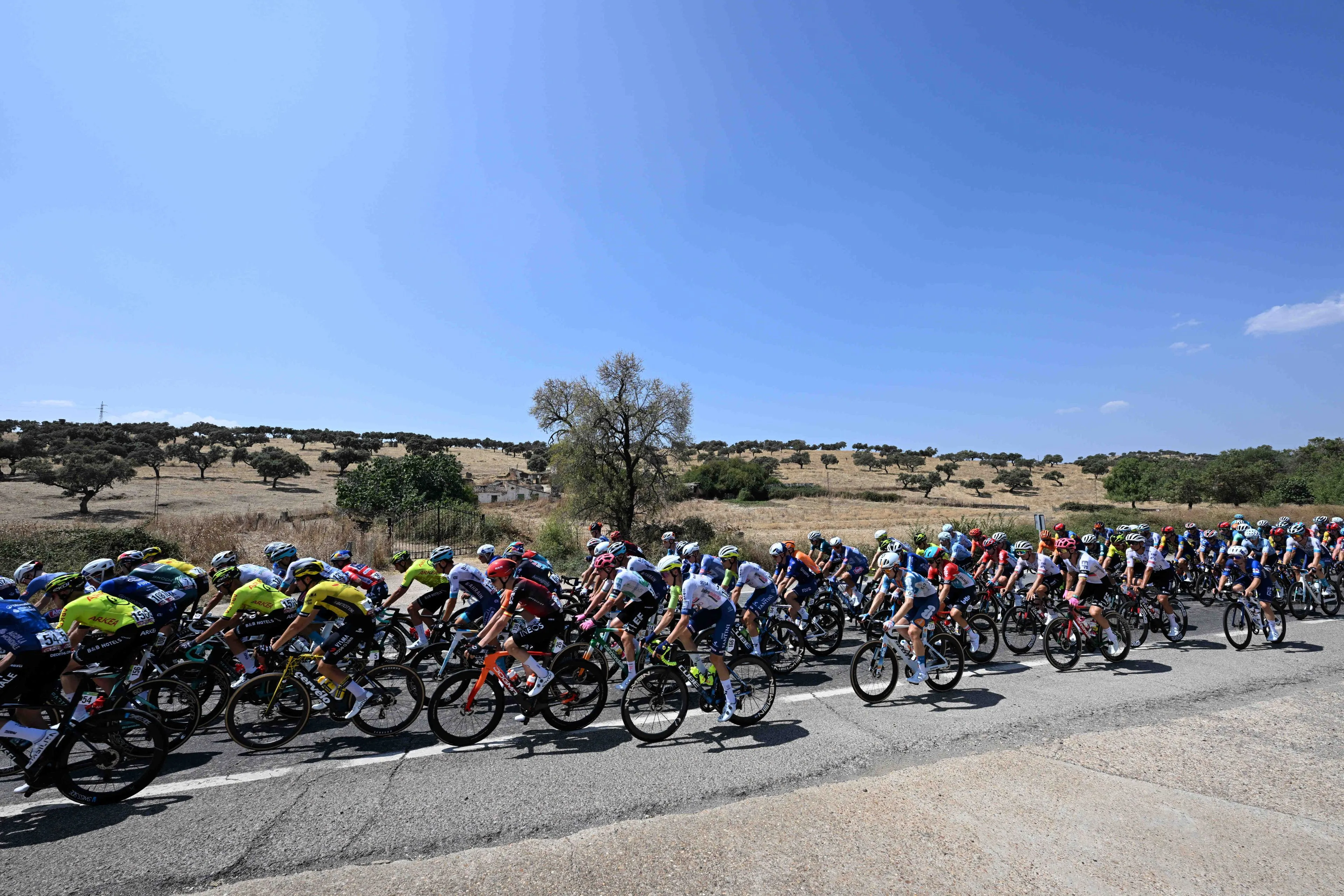 peloton vuelta a espana