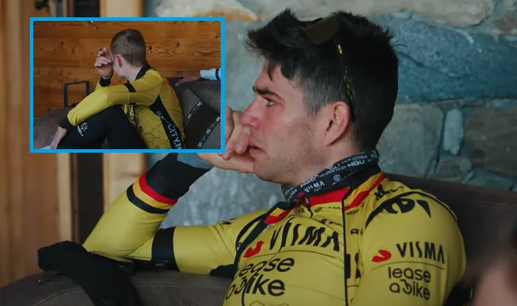 The untold story of Visma's Tour journey: New documentary reveals raw moments, including tears for Van Aert and Vingegaard