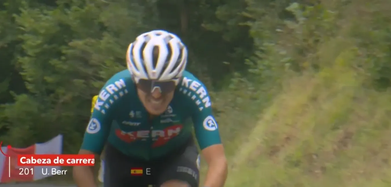 Landa experiences afternoon of horror in own region, Berrade completes Vuelta party for Equipo Kern Pharma
