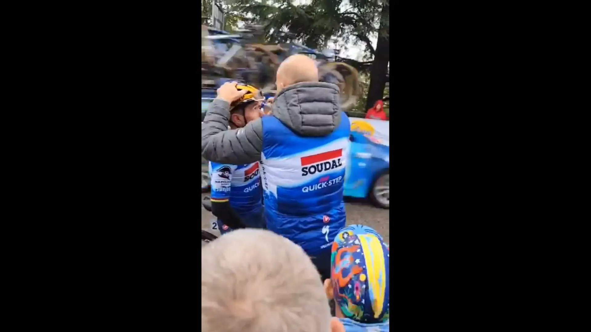 Met een vuil oog stapte Evenepoel uit voorzorg af in Emilië: 'Op mijn best in Lombardije'