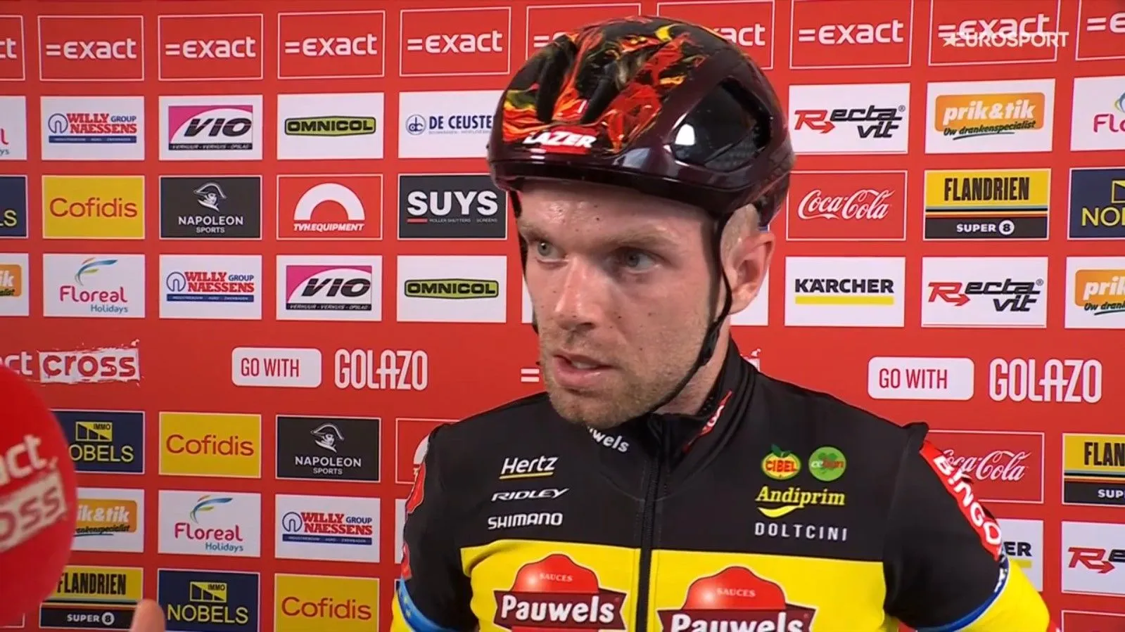 "Sad to compete like this": Iserbyt is unaware of any wrongdoing after sharp criticism from Roodhooft