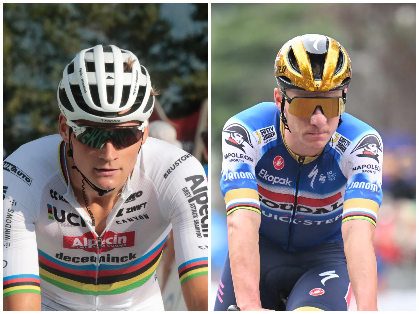 Wat is het verschil tussen Van der Poel en Evenepoel? 'Als je dat niet doet, vindt hij het niet leuk'