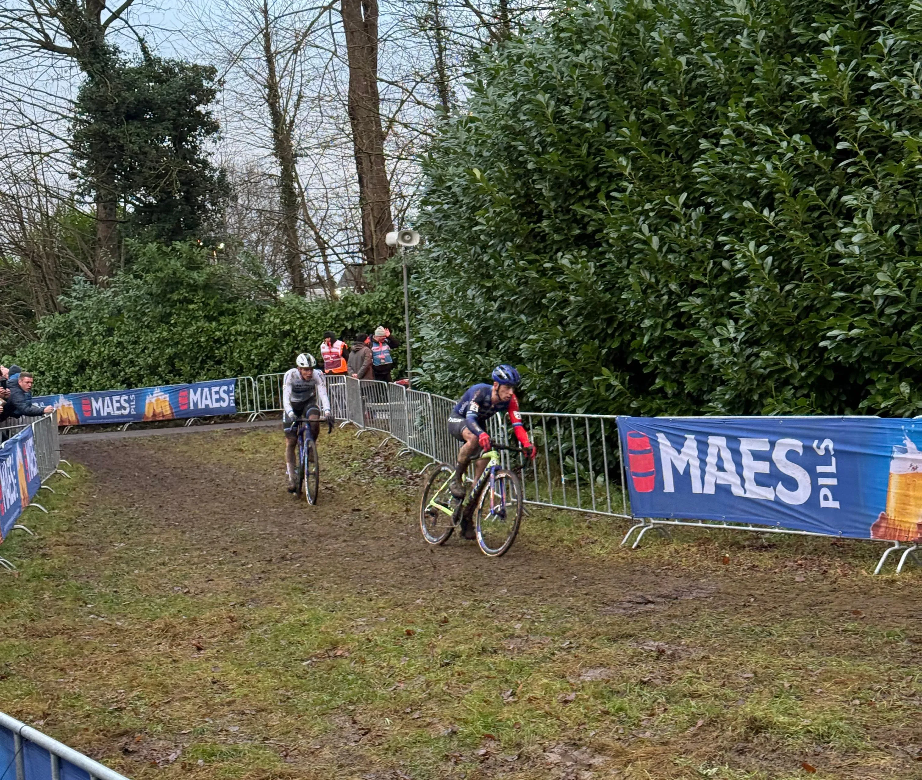 Aan deze drie woorden hadden Nys en Van der Haar genoeg om elkaar te begrijpen in koers: 'We hebben elkaar geholpen vandaag'
