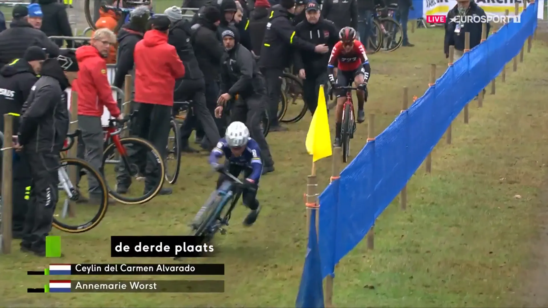 Comedy in Herentals: Alvarado can already laugh, Brand frustrated by crash: "Could have fought for the win"