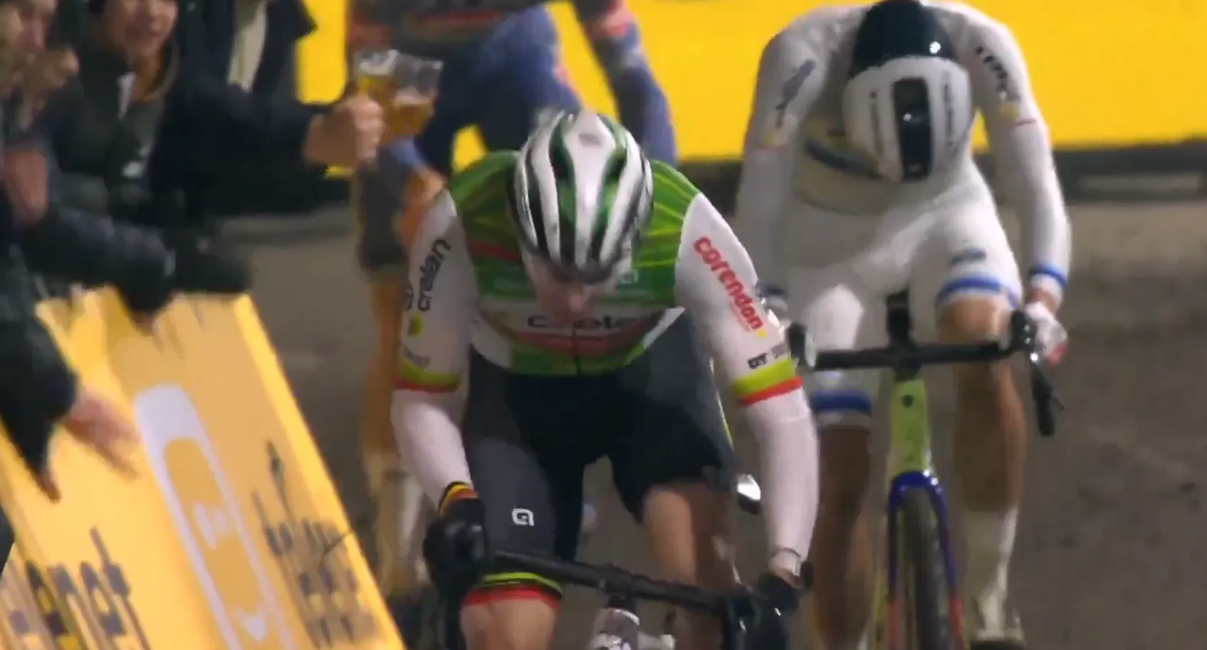 Nys disappointed after intense battle with Sweeck: "I get played with throughout the race and did not have the right answer in certain situation"
