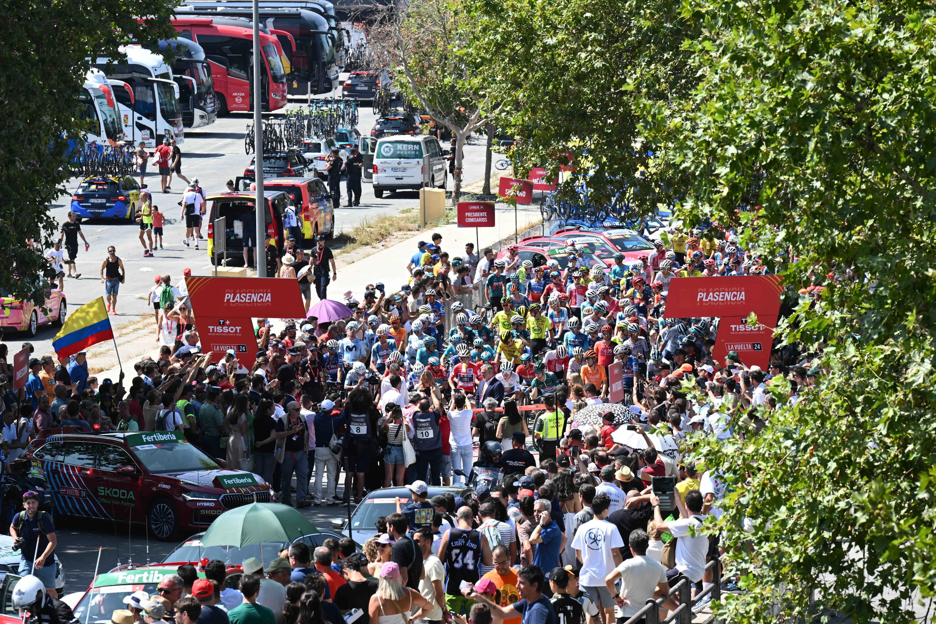 peloton vuelta