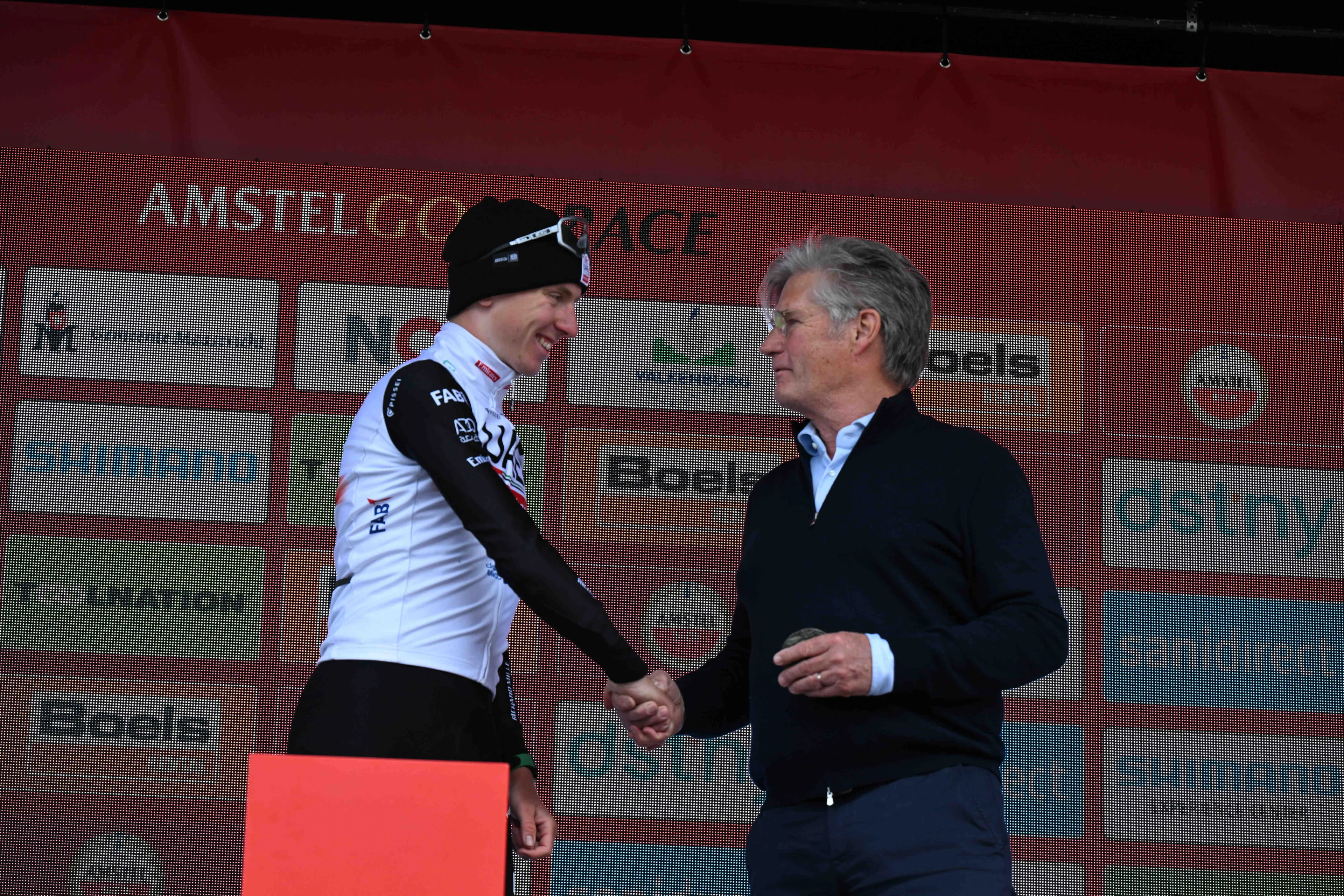 tadej pogacar leo van vliet amstel gold race