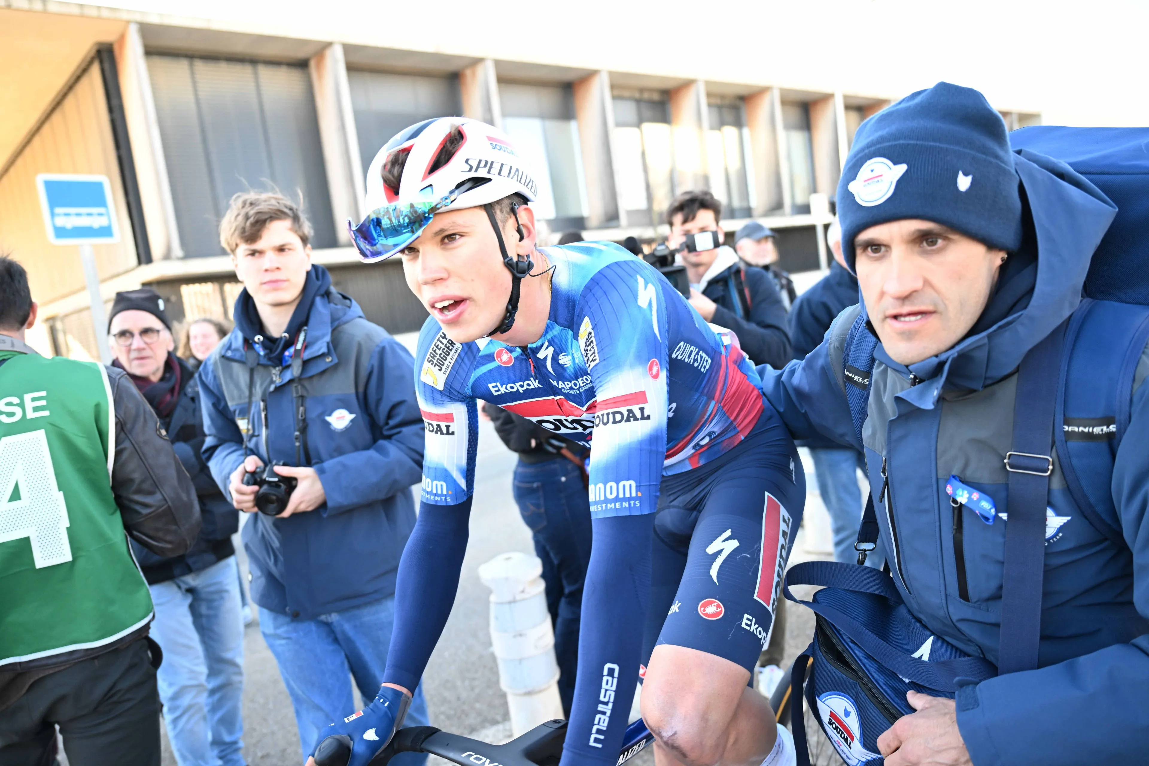 Soudal Quick-Step sports director has seen many talents, but sees a 'New Tom Boonen' in his Omloop squad
