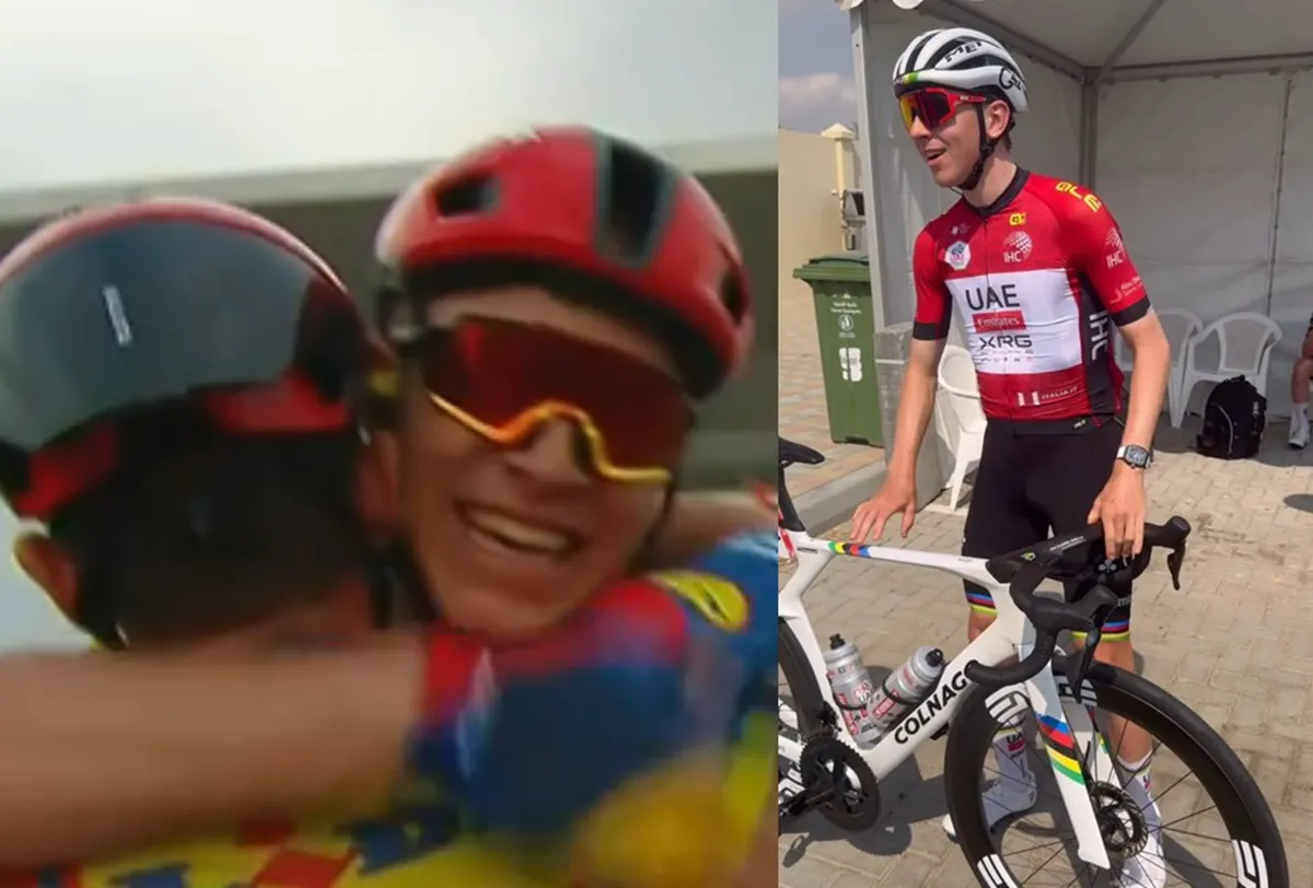 Van Aert and Van der Poel, watch out! Pogacar and Milan gain valuable echelon experience for the Classics
