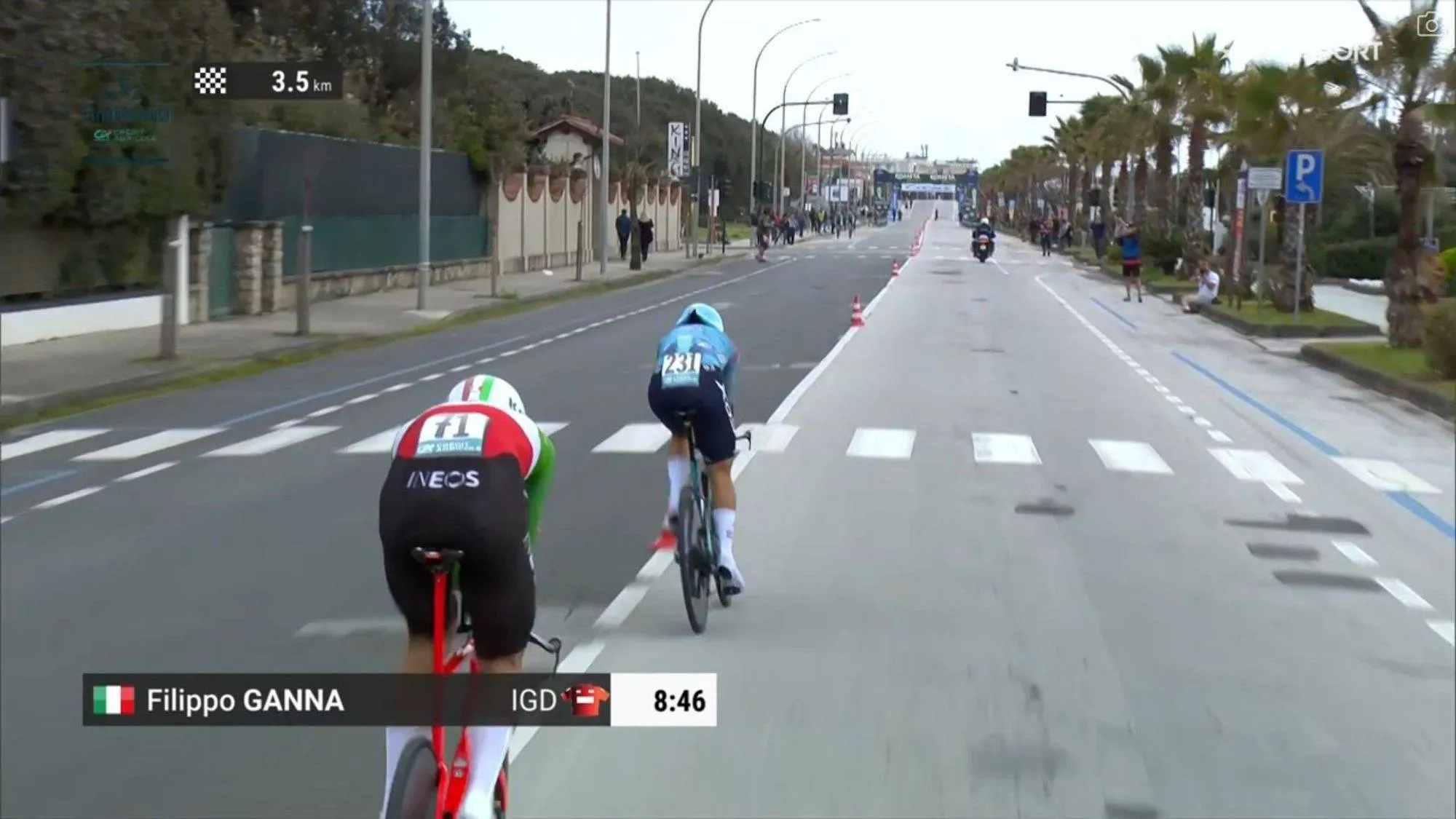 Italian rocket: Ganna claims victory in time trial Tirreno-Adriatico, Ayuso starts strong