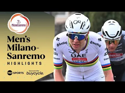 🎥 Summary Milan-Sanremo 2025: Van der Poel, Pogacar and Ganna make it the best 'La Primavera' ever