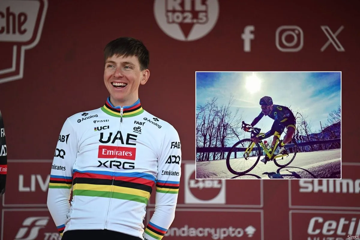 🎥 Does Pogacar reveal his attack plan for Sanremo here? World Champion enlists help of Cipressa descent master
