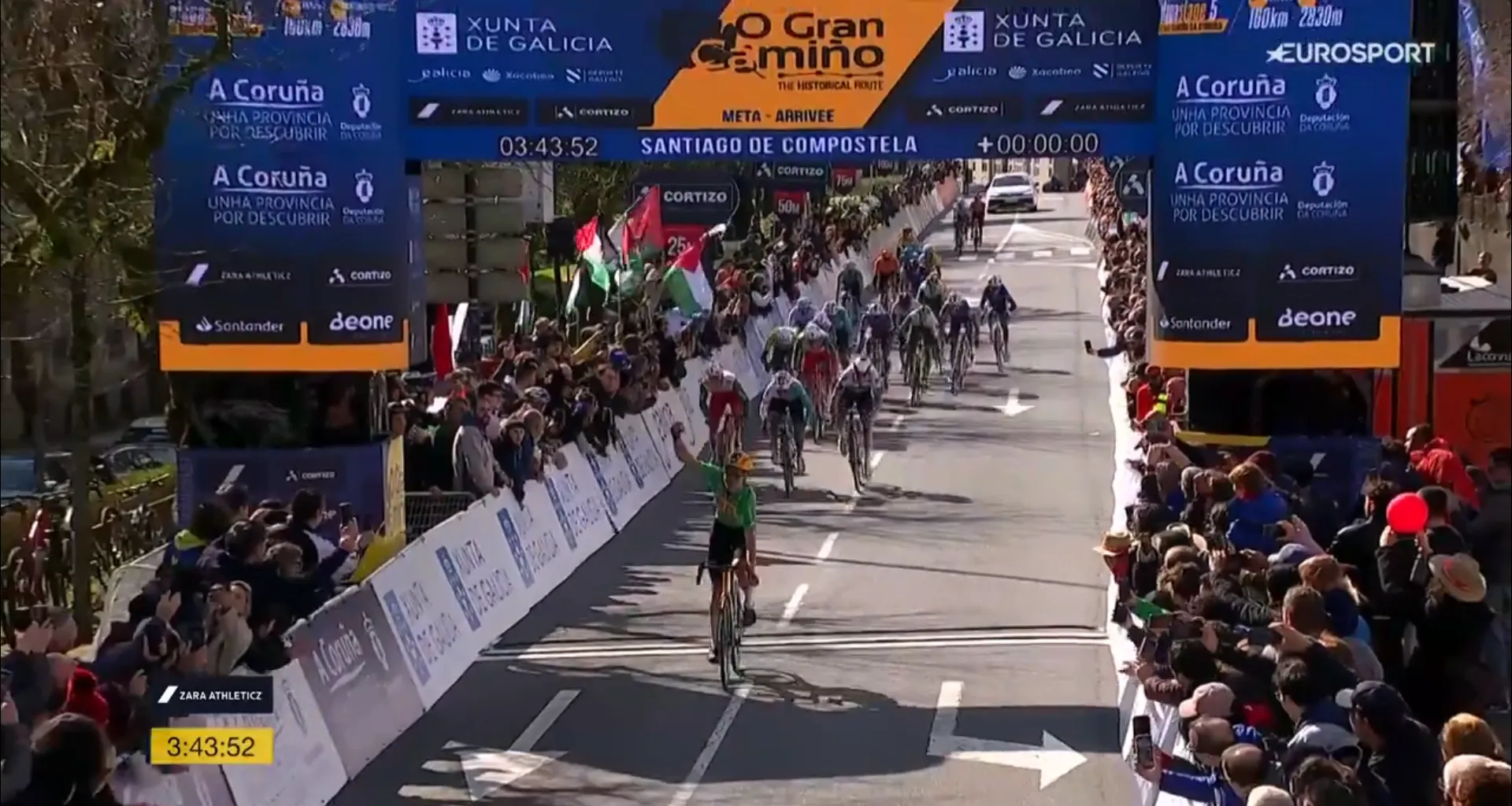 Cort, Cort, Cort! Geen maat op beresterke Deen, die hat-trick in O Gran Camiño voltooit: Gee eindwinnaar