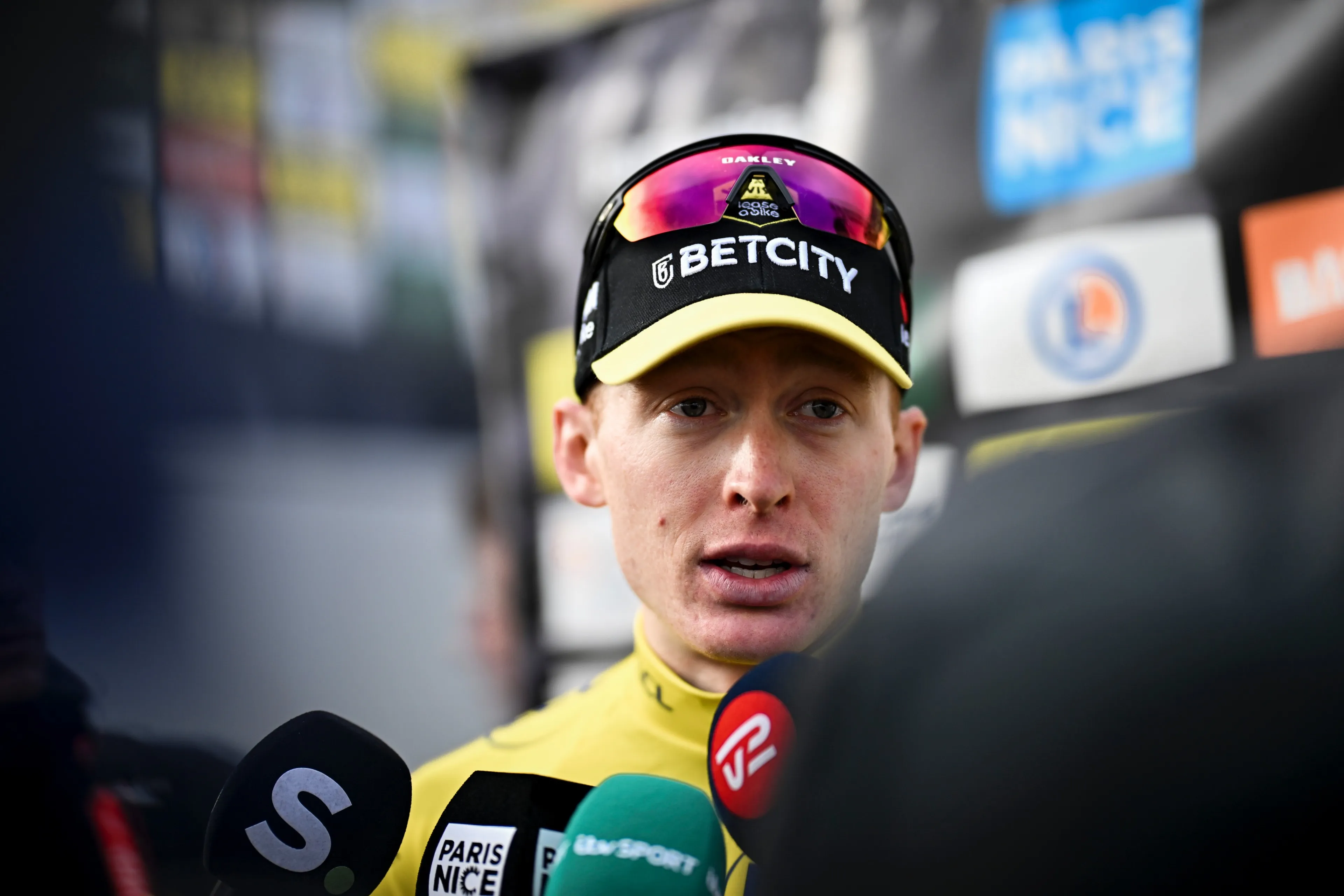Winter conditions, but Jorgenson felt in control: "As much as that’s possible in a snow-covered ski resort"