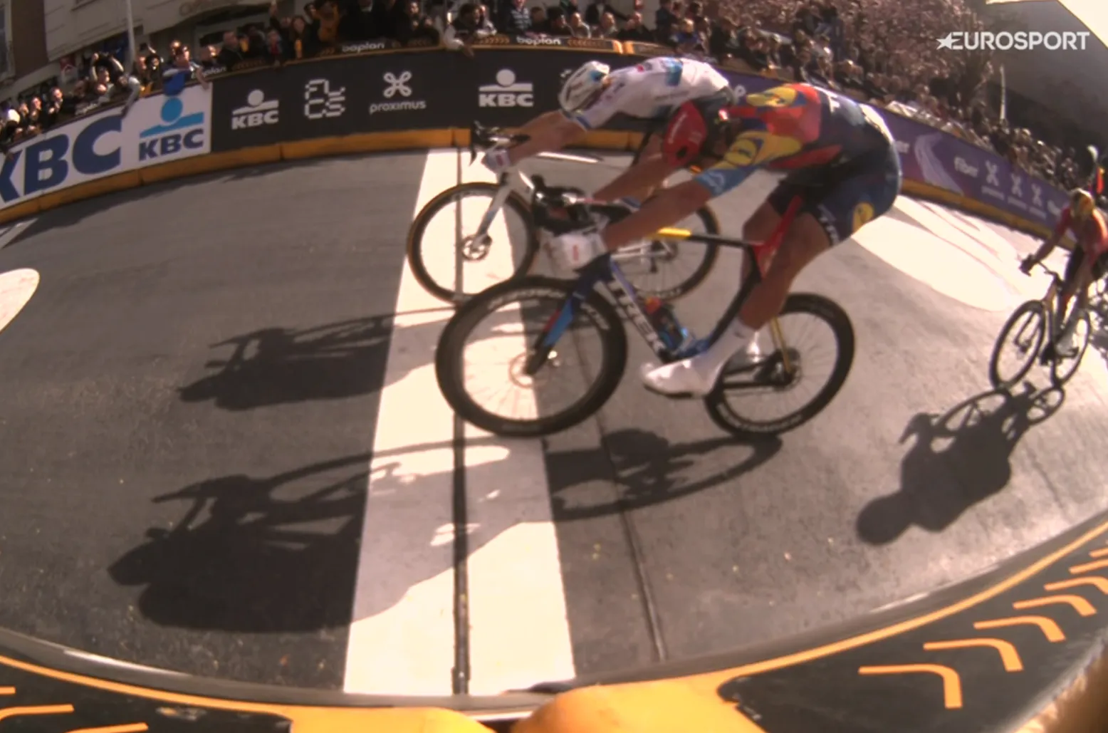 Soudal-Quick Step said NO to DNS Merlier, who then promptly beat Milan to take second: "He kept me on the start list"