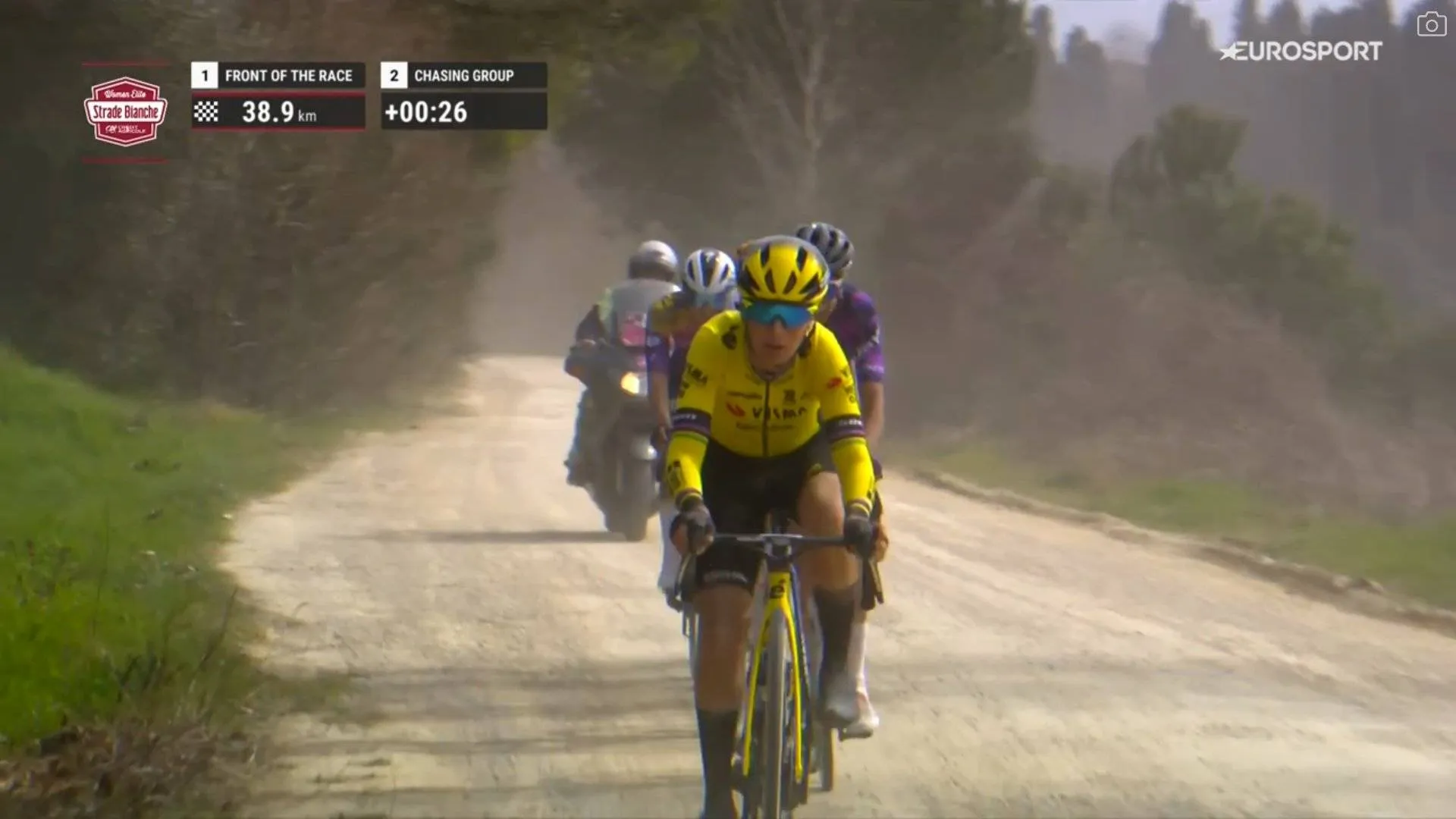 Ferrand-Prévot werd slaperig, viel aan, crashte en verloor zo zege Strade Bianche? 'Mijn eigen schuld'