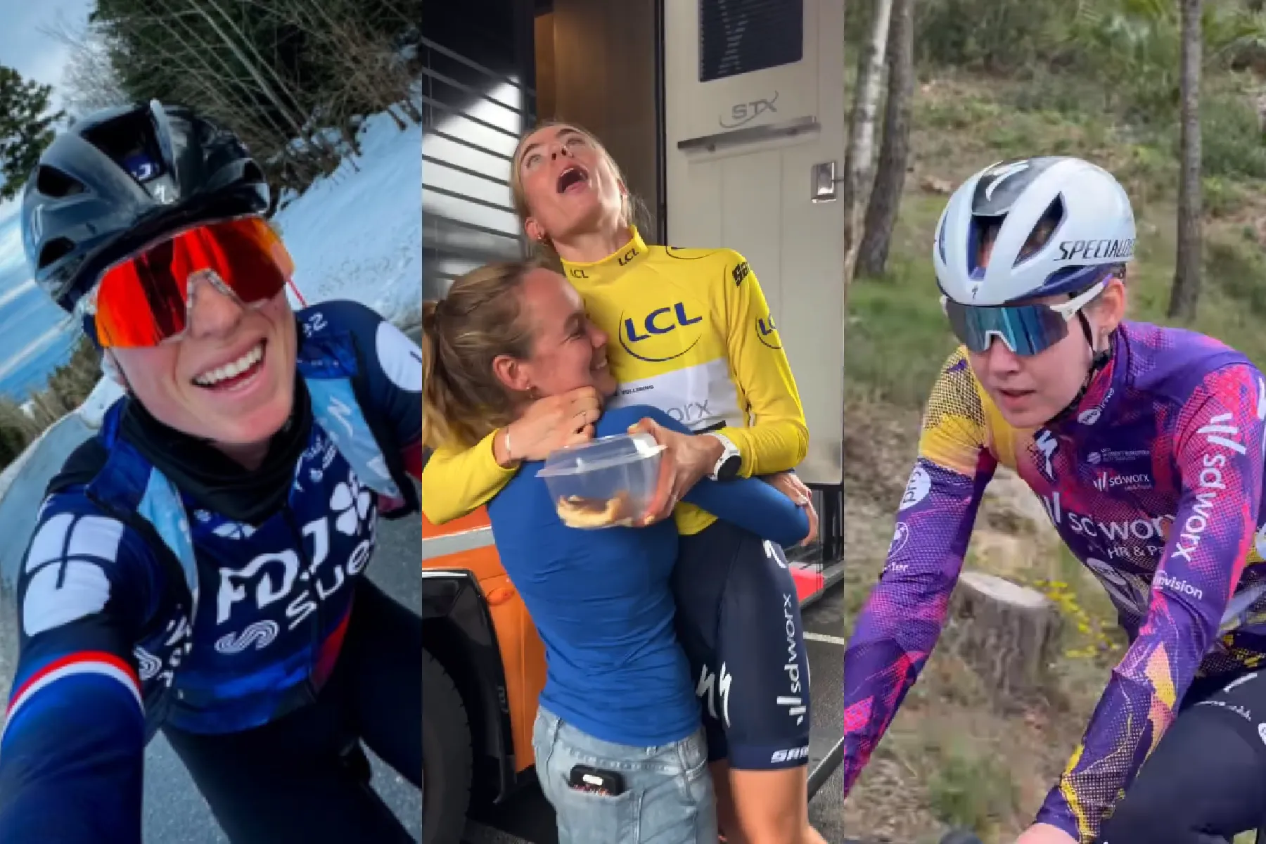 Van der Breggen beaamt dat er nu 'scheiding' is met Vollering, die ze in Strade Bianche niet denkt te bedreigen