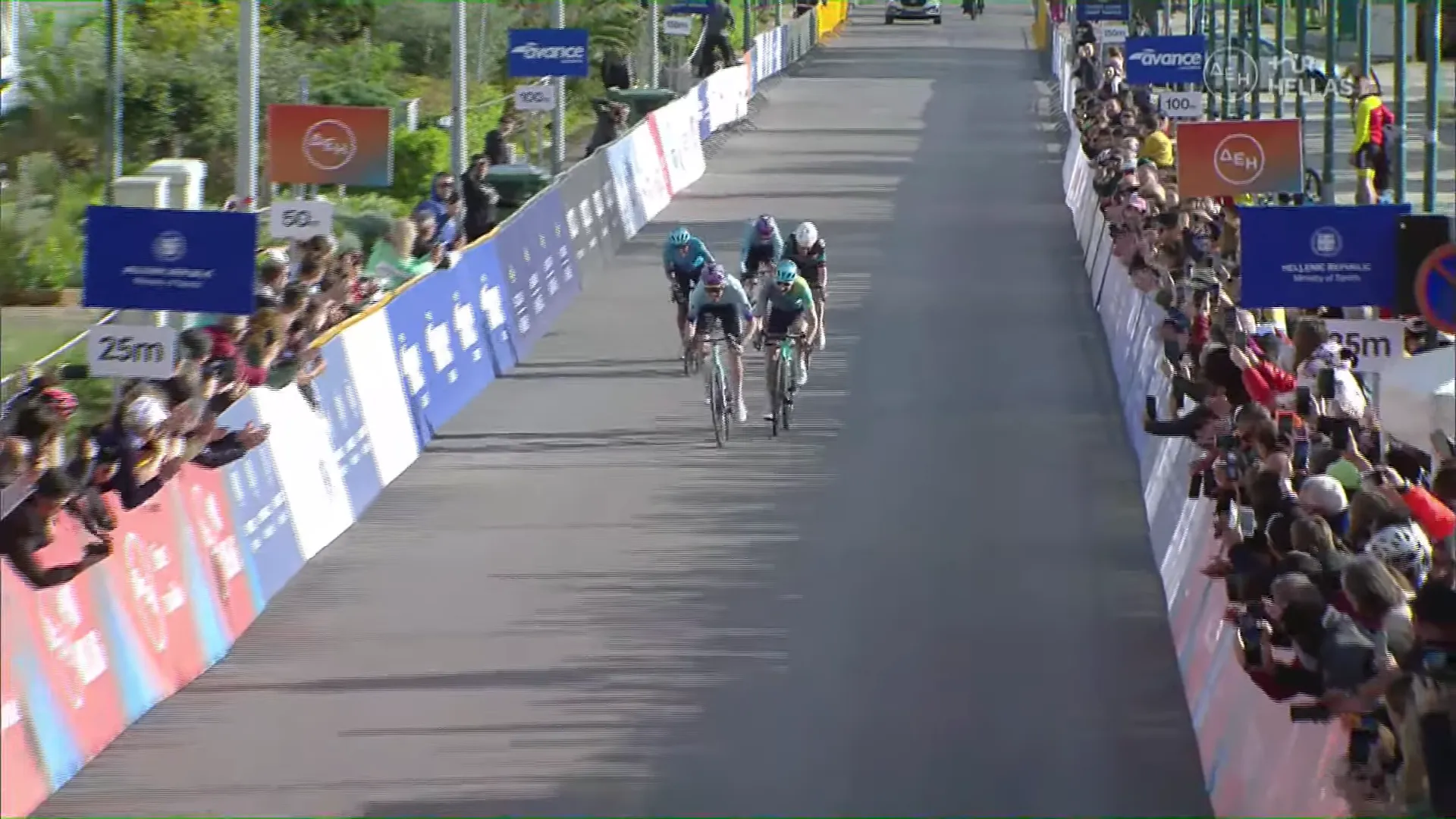 Maire klopt Ulissi na loodzware etappe en bezorgt Unibet Tietema Rockets nieuwe zege in Tour of Hellas