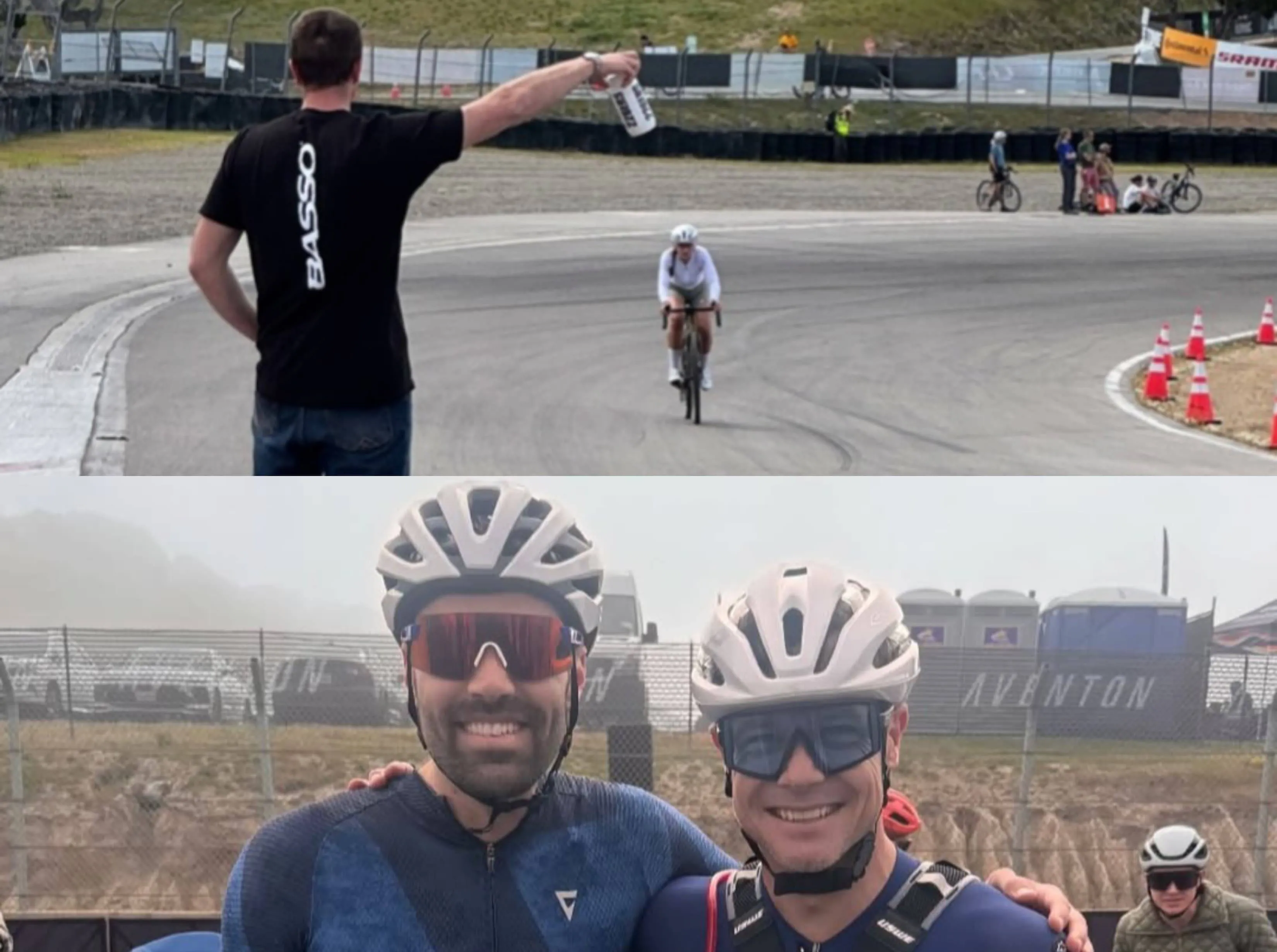 Dumoulin en Moonen finishen bij de laatsten in gravelrace in Californië, maar: 'Gelukkig was Tom er'