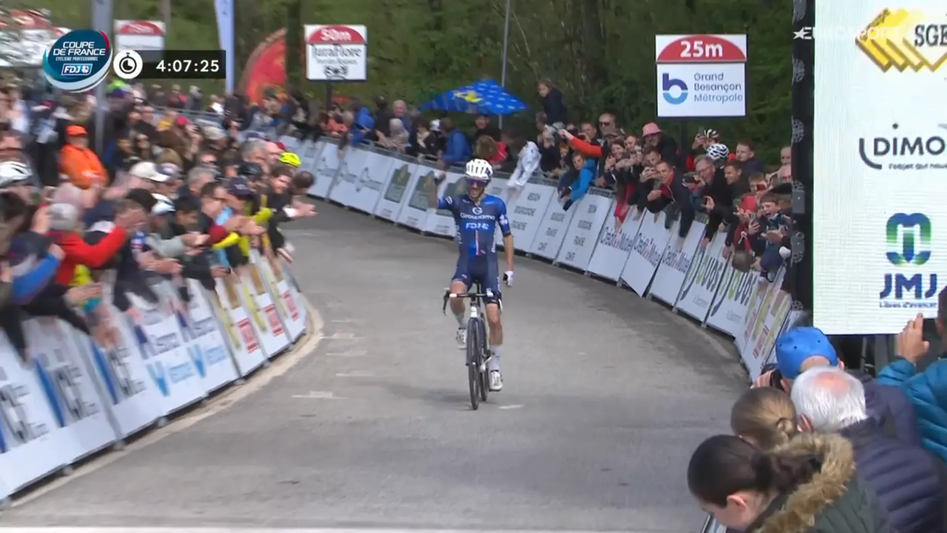 First win in three years for Guillaume Martin, who triumphs in Classic Grand Besancon Doubs